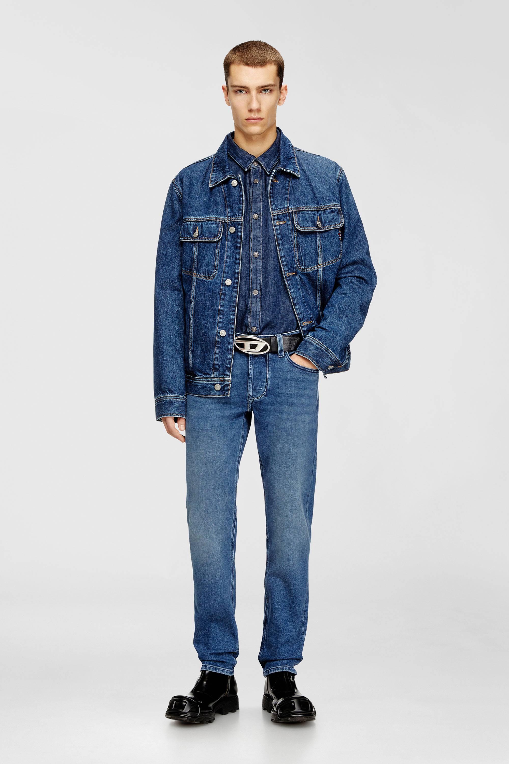 Diesel - Man's Regular Jeans 1986 Larkee-Beex 0ADBA, Medium blue - 1