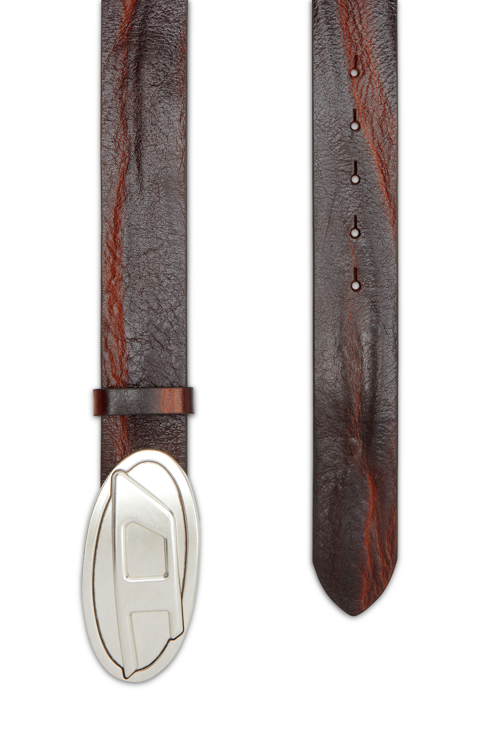 Diesel - B-1DR 2.0, Cintura 4 cm in pelle cerata Uomo in ToBeDefined - 2