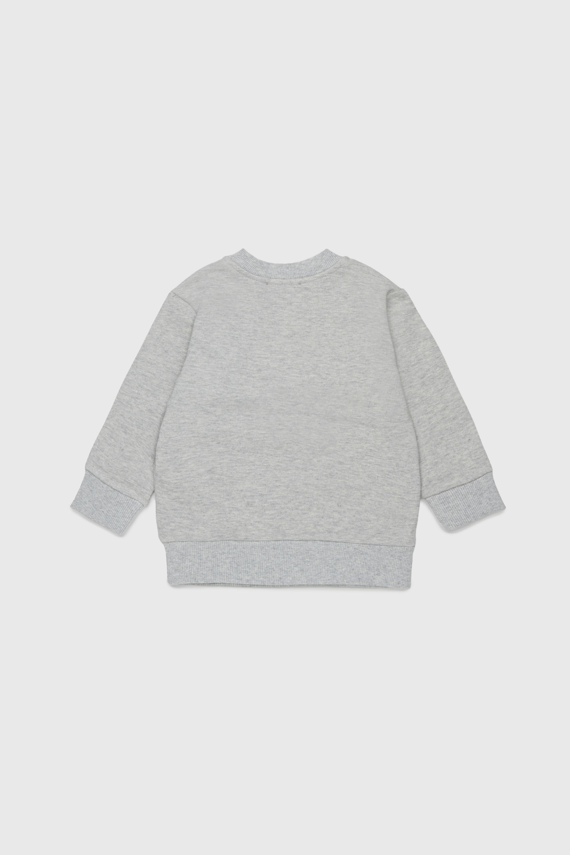 Diesel - SLODIMB, Felpa in cotone con stampa Diesel Industry Uomo in Grigio - 2