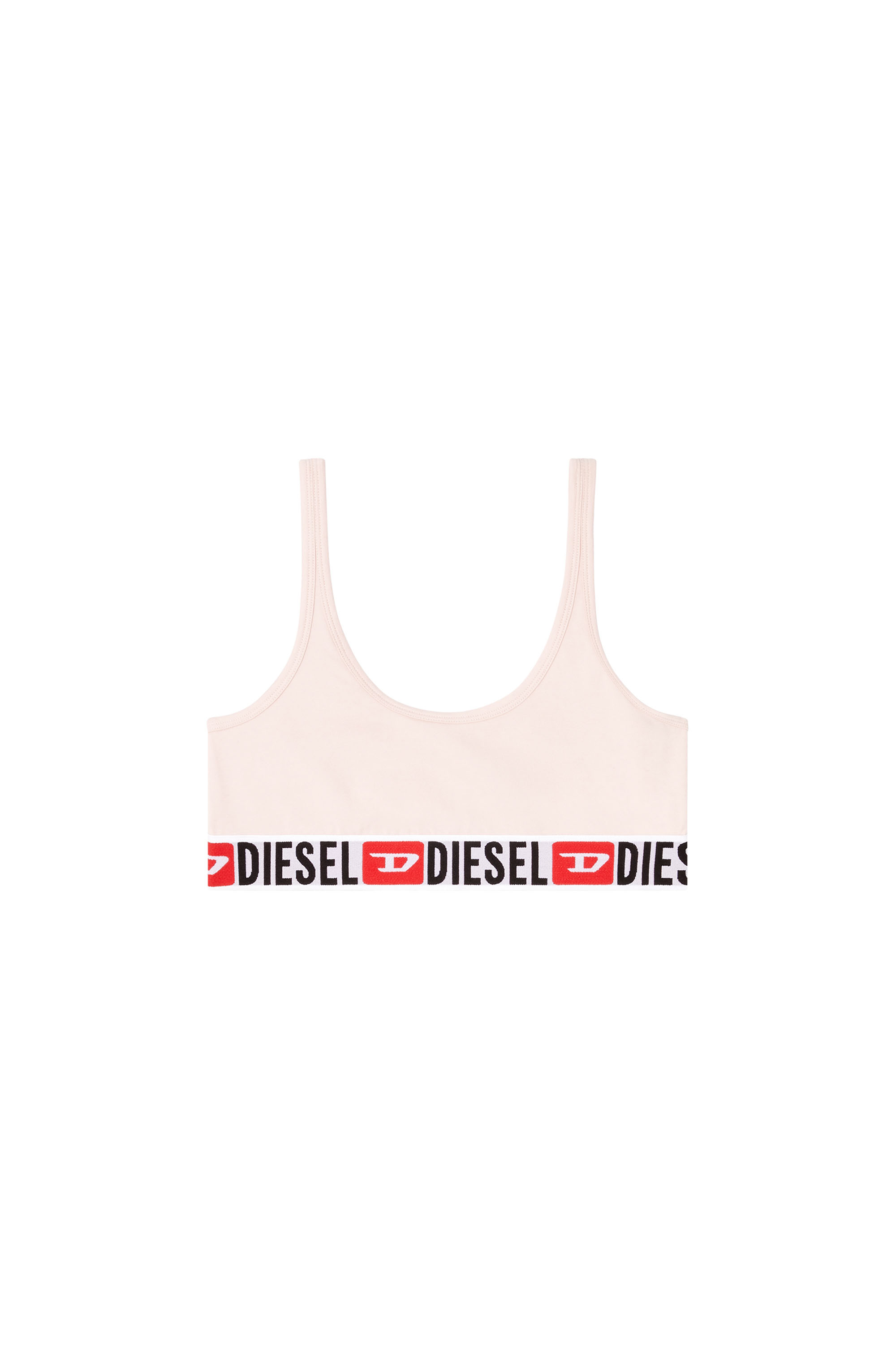 Diesel - UFSB-ORIBA, Bralette con fascia logata Donna in Rosa - 4