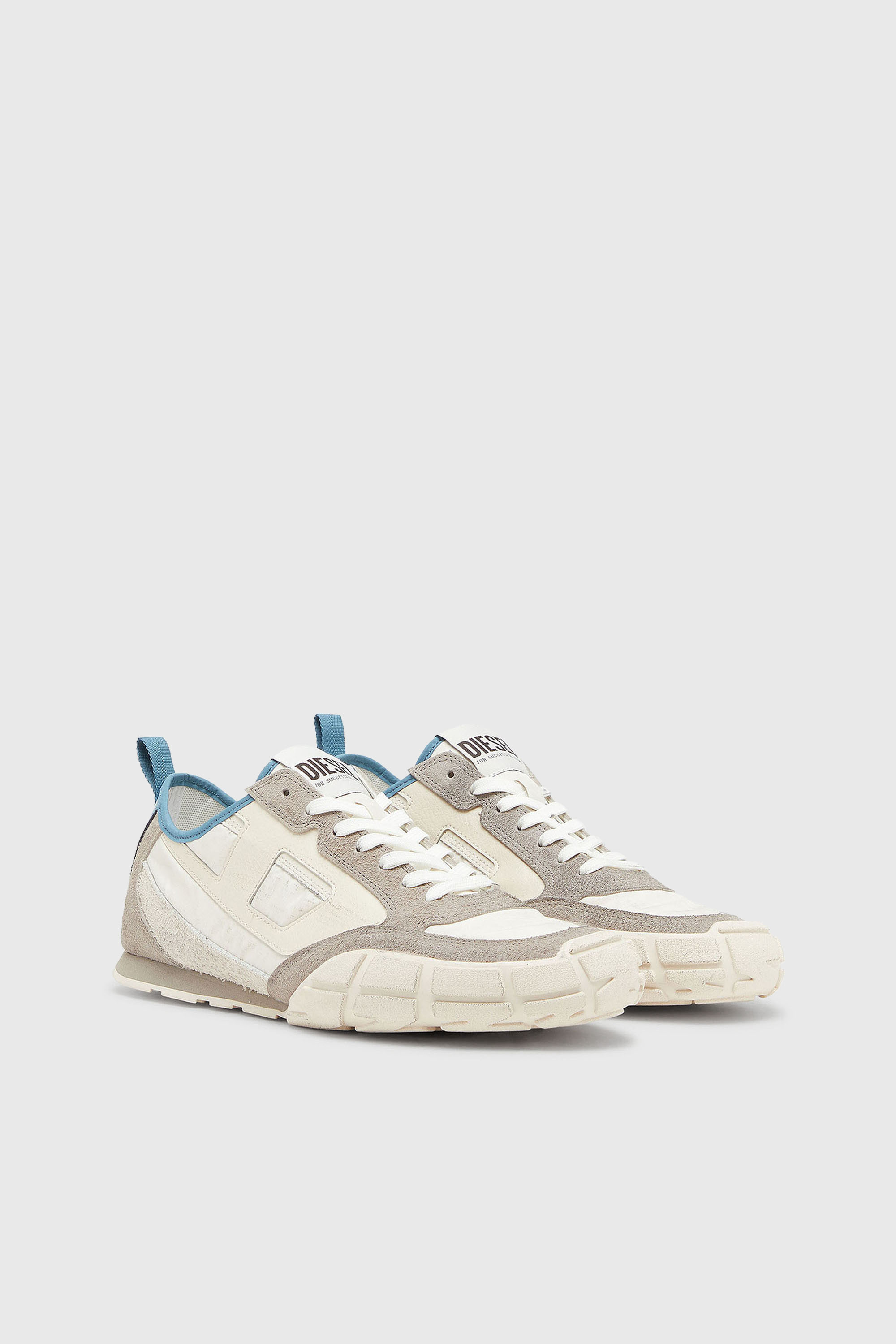 Diesel - S-PAGODHA LOW, S-Pagodha - Sneakers in pelle e nylon Uomo in Multicolor - 2
