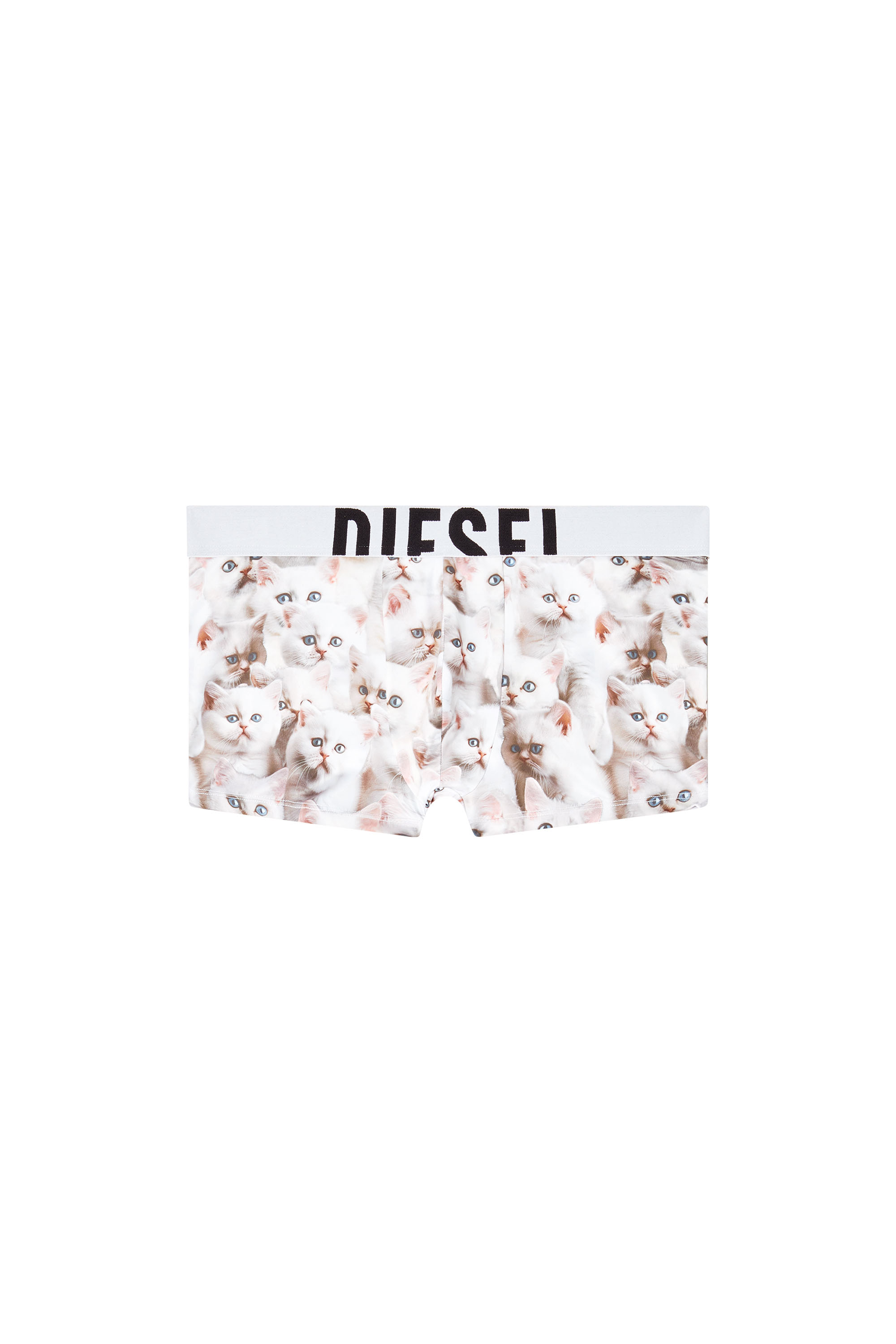 Diesel - DAMIEN-D-POP-40, Boxer con stampa Pop Uomo in Bianco - 4