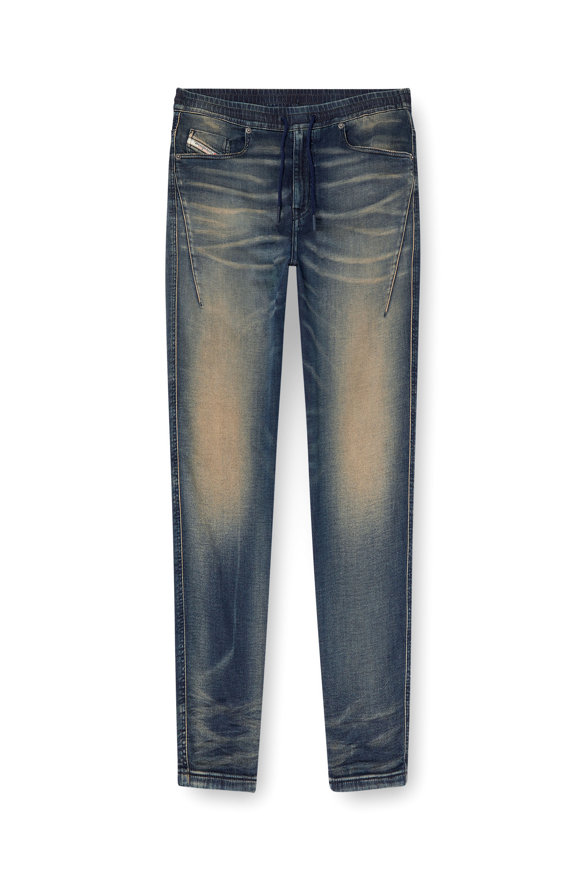 Diesel - Regular 2041 D-Fayza Joggjeans® 068PM Donna, Blu Scuro - Image 3