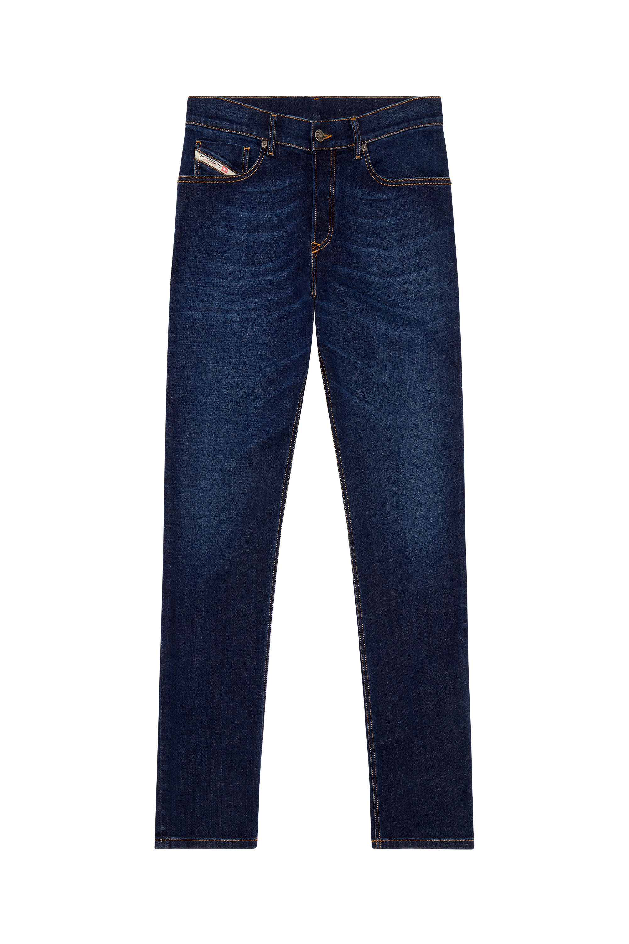 Diesel - Tapered Jeans 2023 D-Finitive 09F89, Blu Scuro - Image 6