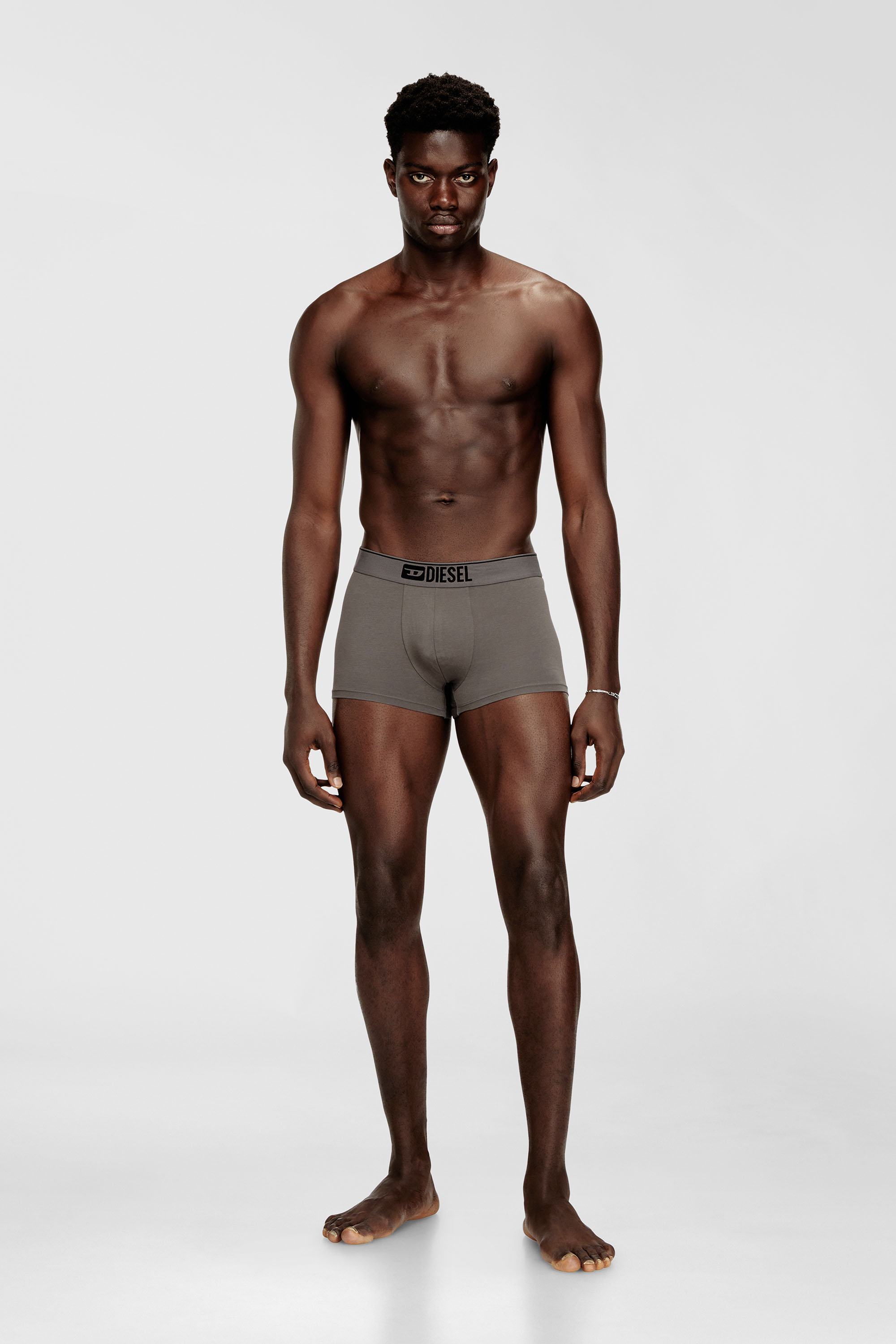 Diesel - UMBX-DAMIENTHREEPACK, Set da tre boxer tinta unita Uomo in Multicolor - 1