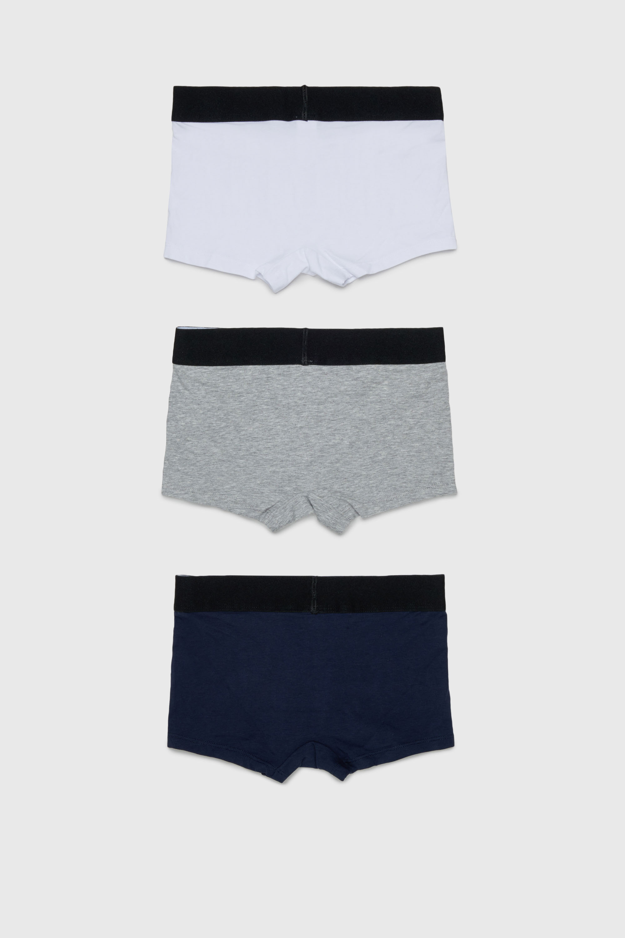 Diesel - UM-UMILLOTRIPACK-DD, Set da tre paia di boxer lungo in cotone stretch Uomo in Multicolor - 2