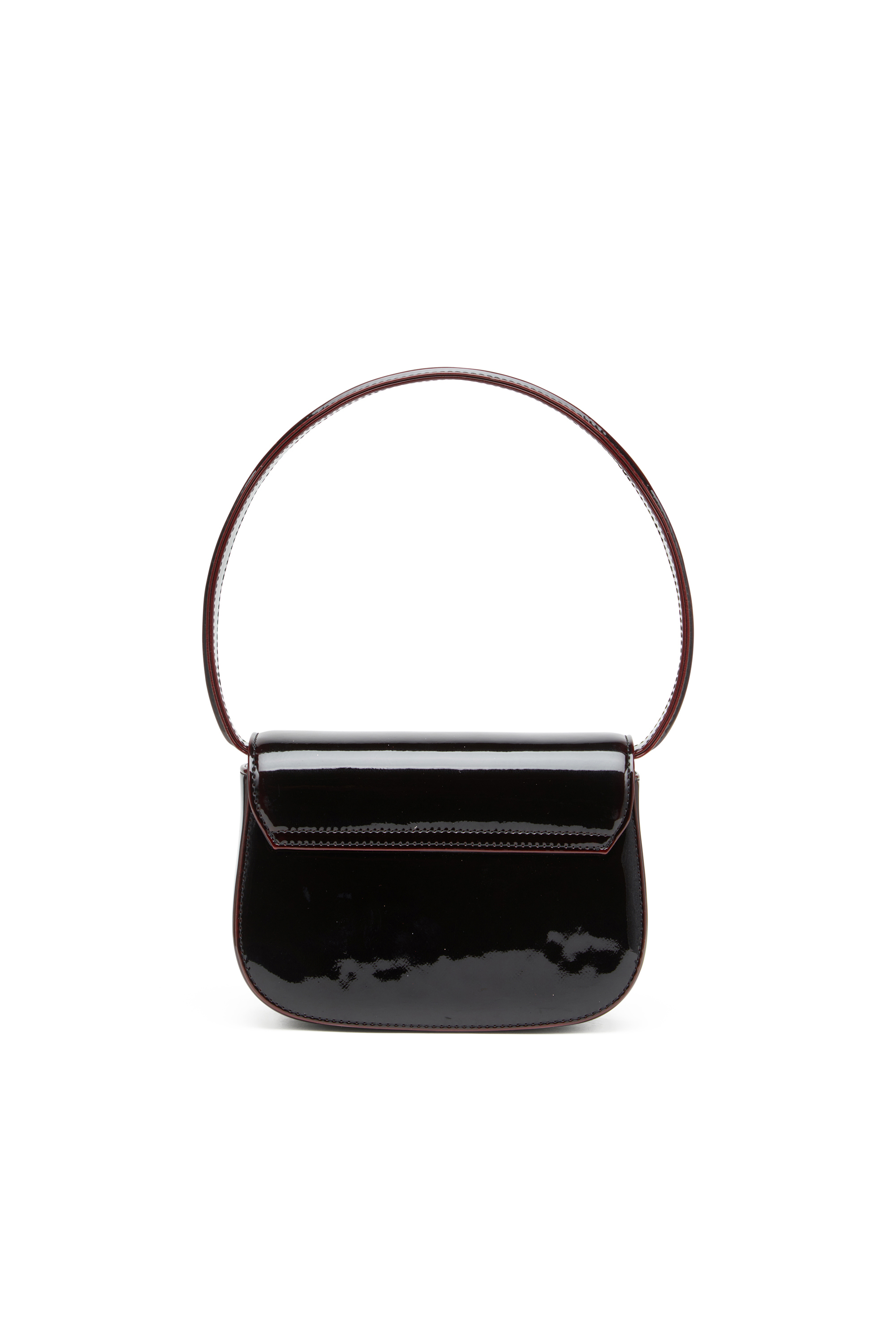 Diesel - 1DR, 1DR-Borsa iconica 1DR in PU effetto liquid Donna in Rosso - 3