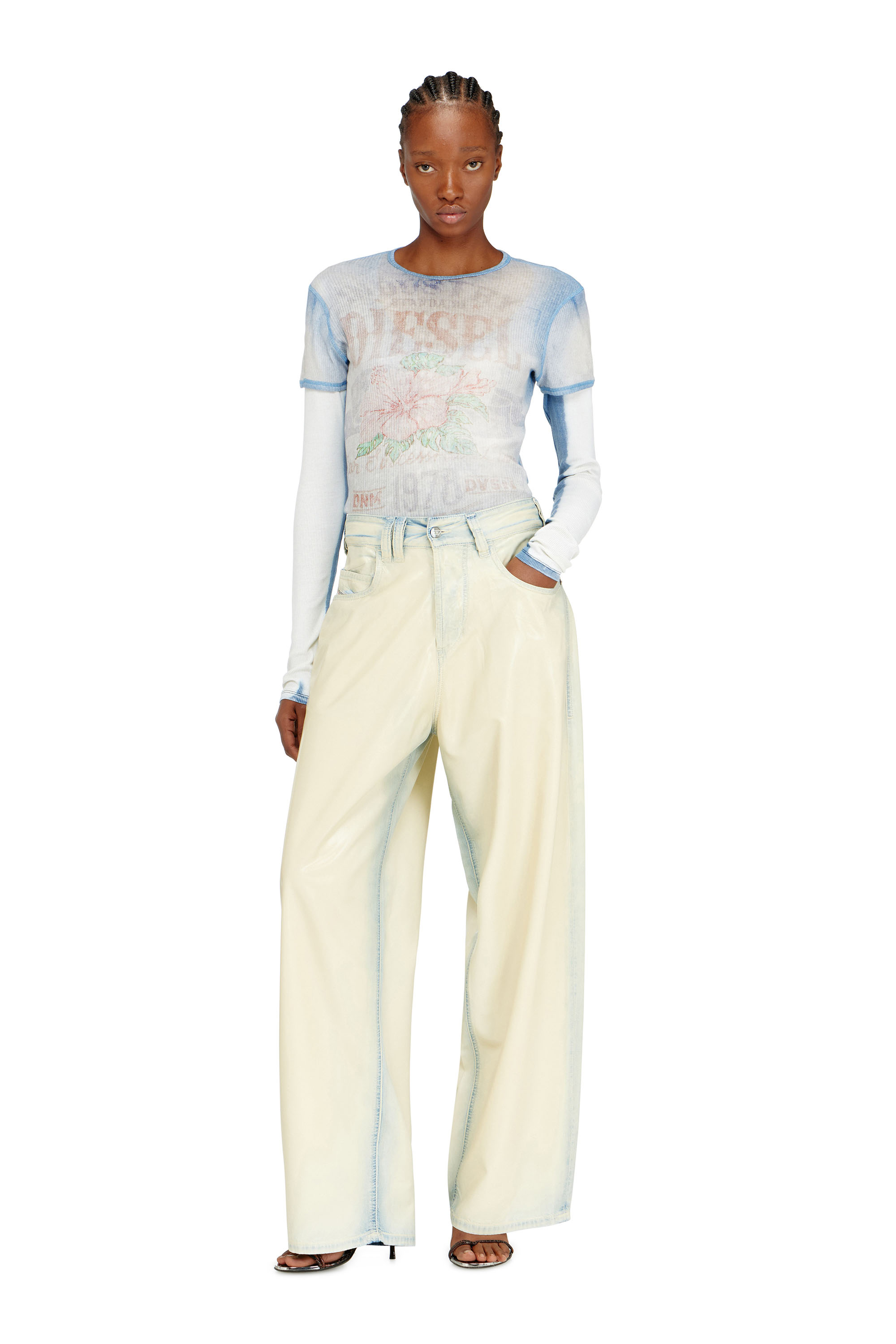 Diesel - Relaxed Jeans 1997 D-Enim-M 068WD Unisex, Blu Chiaro - Image 4