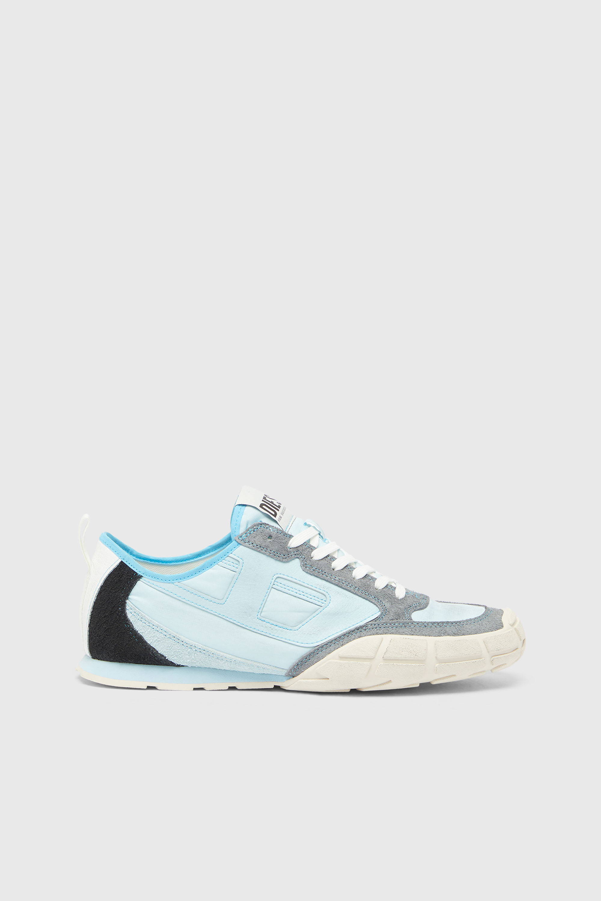 Diesel - S-PAGODHA LOW, S-Pagodha - Sneakers in pelle e nylon Uomo in Blu - 1