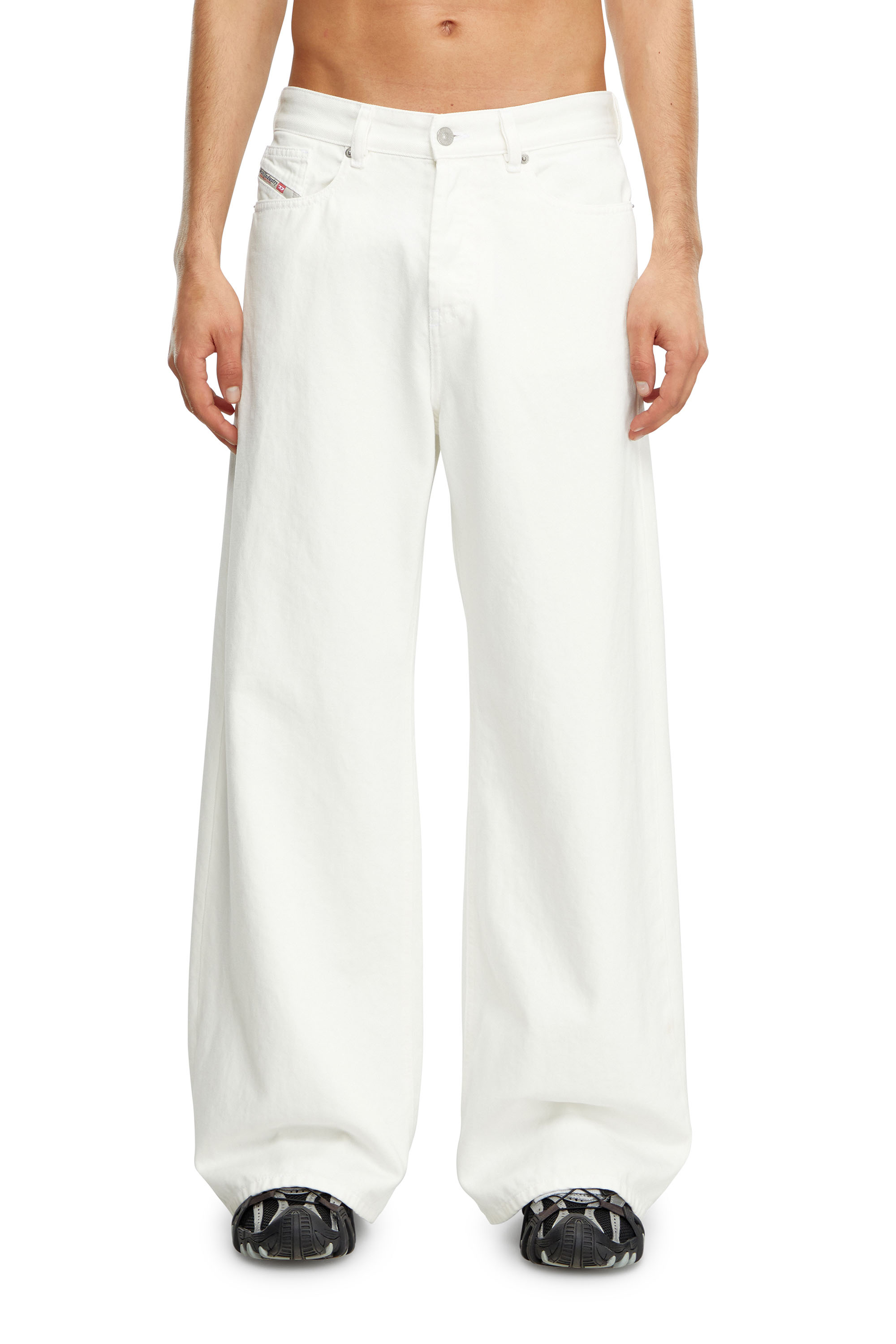 Diesel - Straight Jeans 1996 D-Sire 09I41, Bianco - Image 5