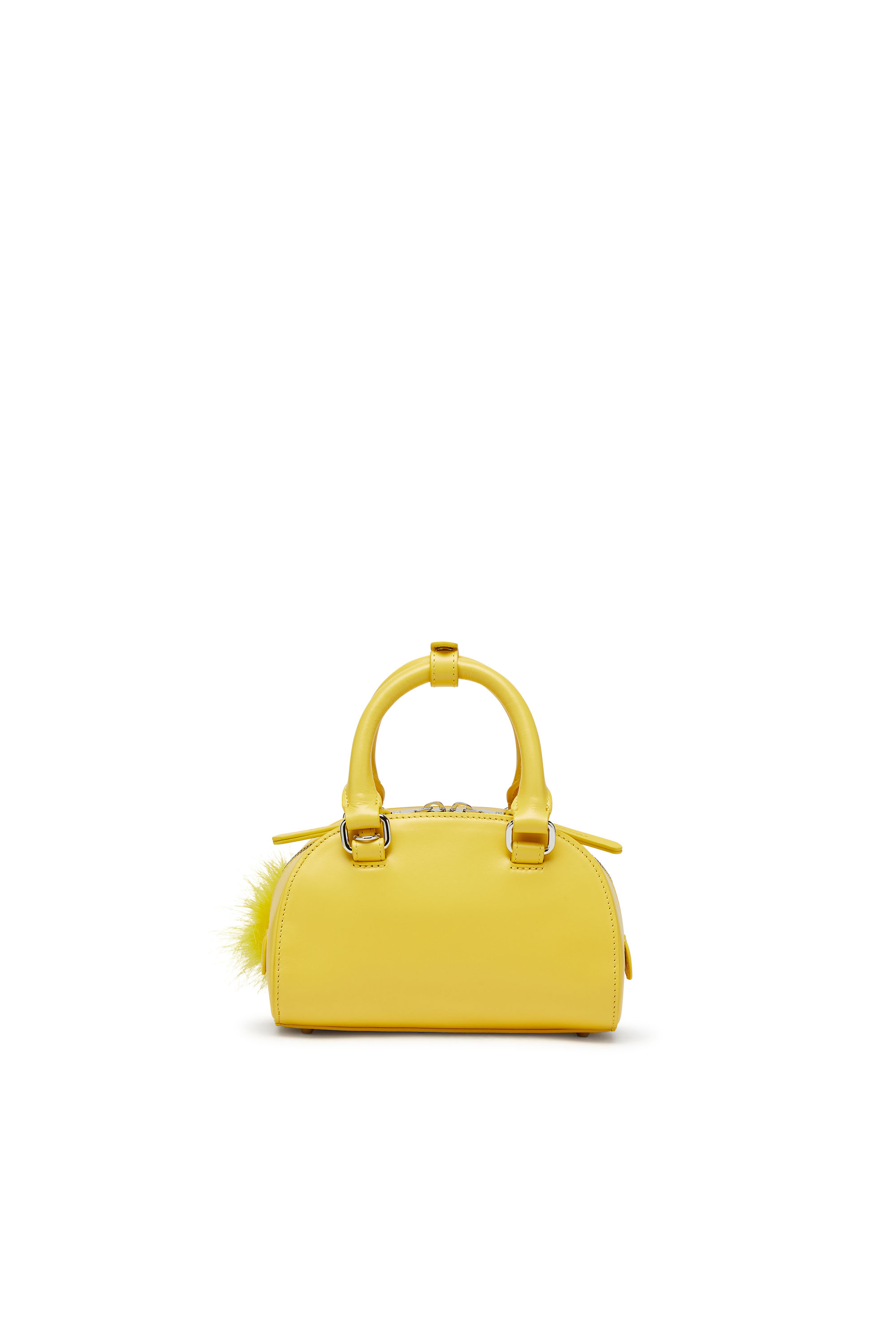 Diesel - 1DR DOME CROSSBODY, 1DR DomeBorsa bowling mini in nappa Donna in Giallo - 2