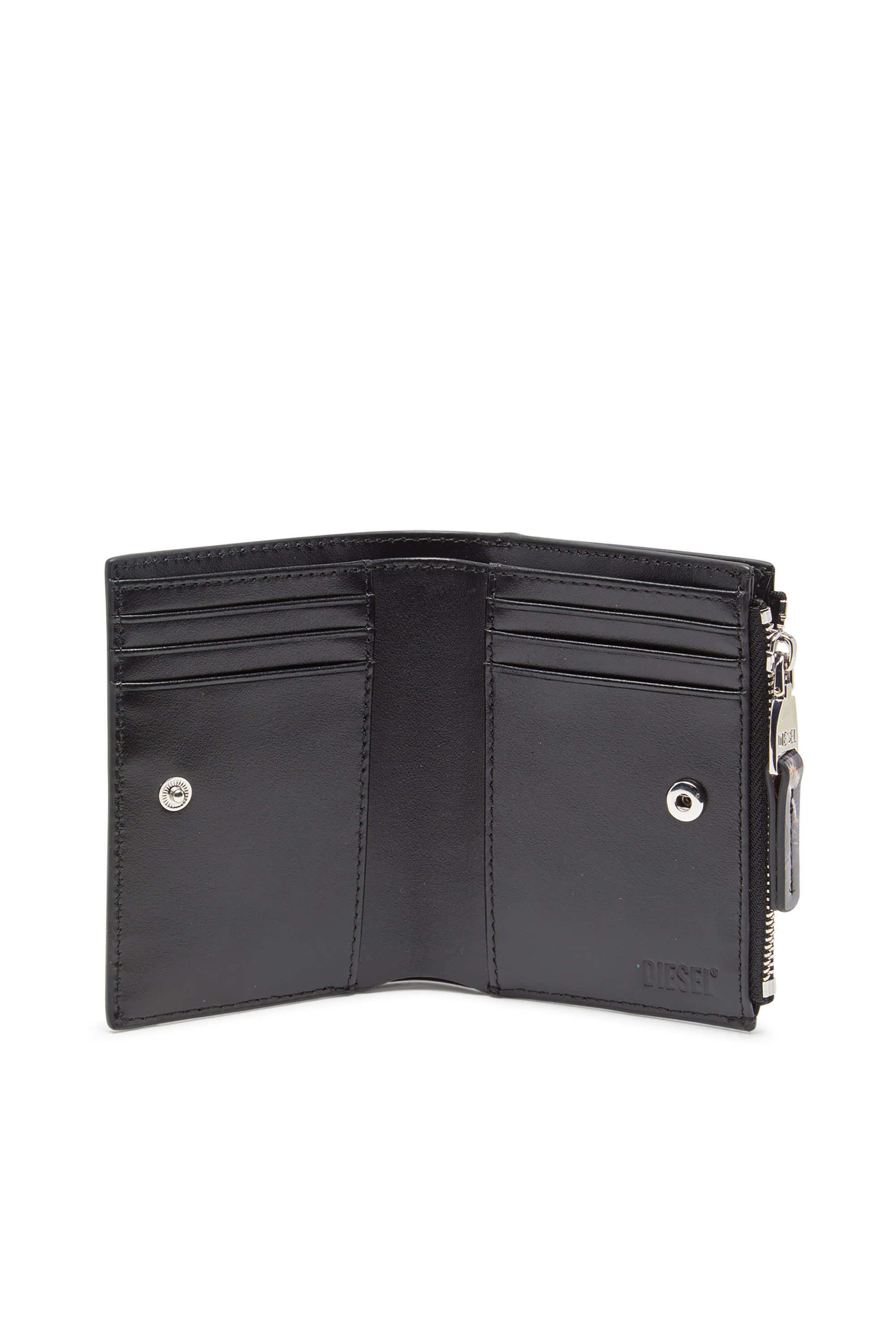 Diesel - PLAY BI-FOLD ZIP II, Piccolo portafoglio in PU lucido stampato Donna in Multicolor - 3