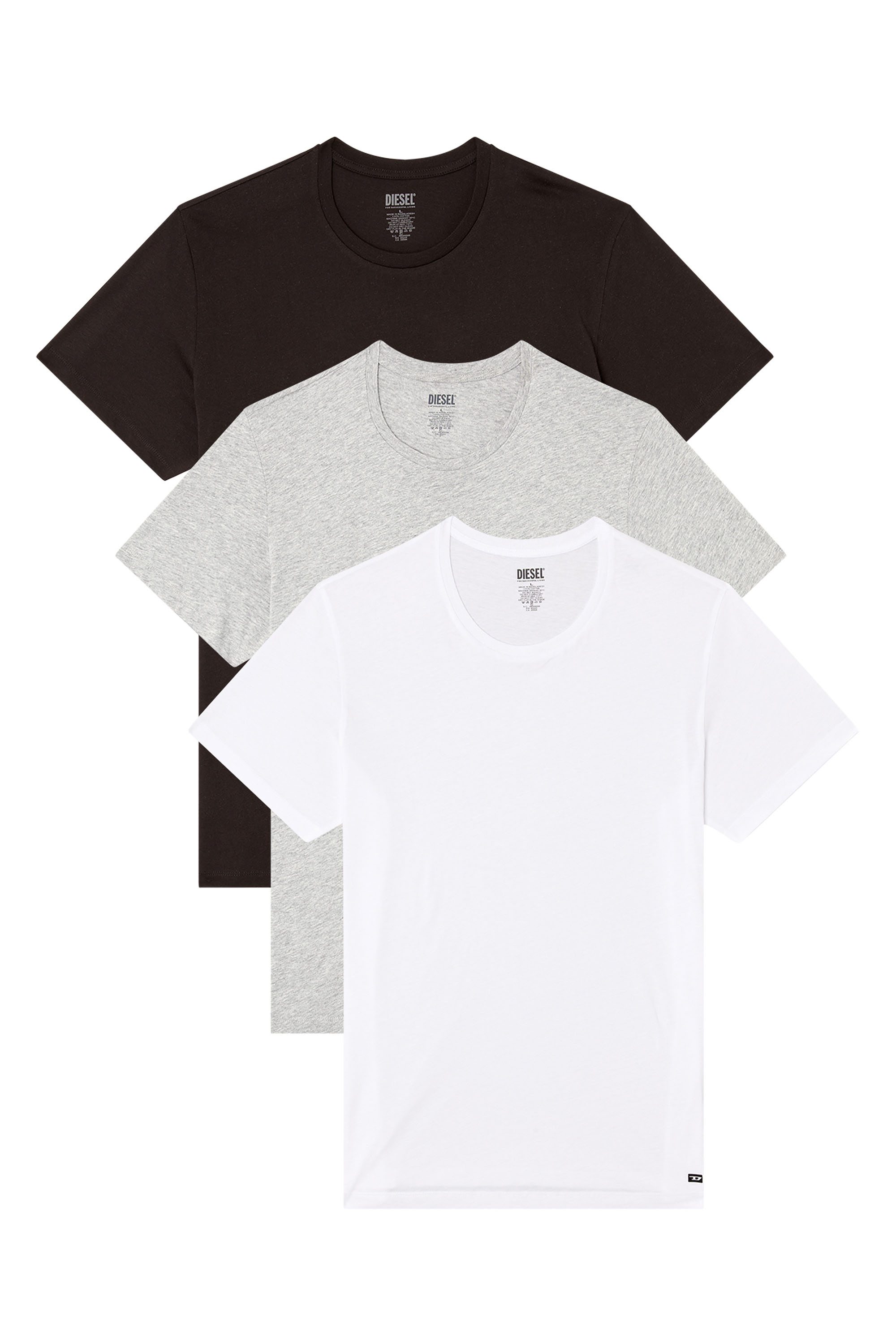 Diesel - RANDAL-D-BOX-3PACK, Set da tre di T-shirt Uomo in Multicolor - 1