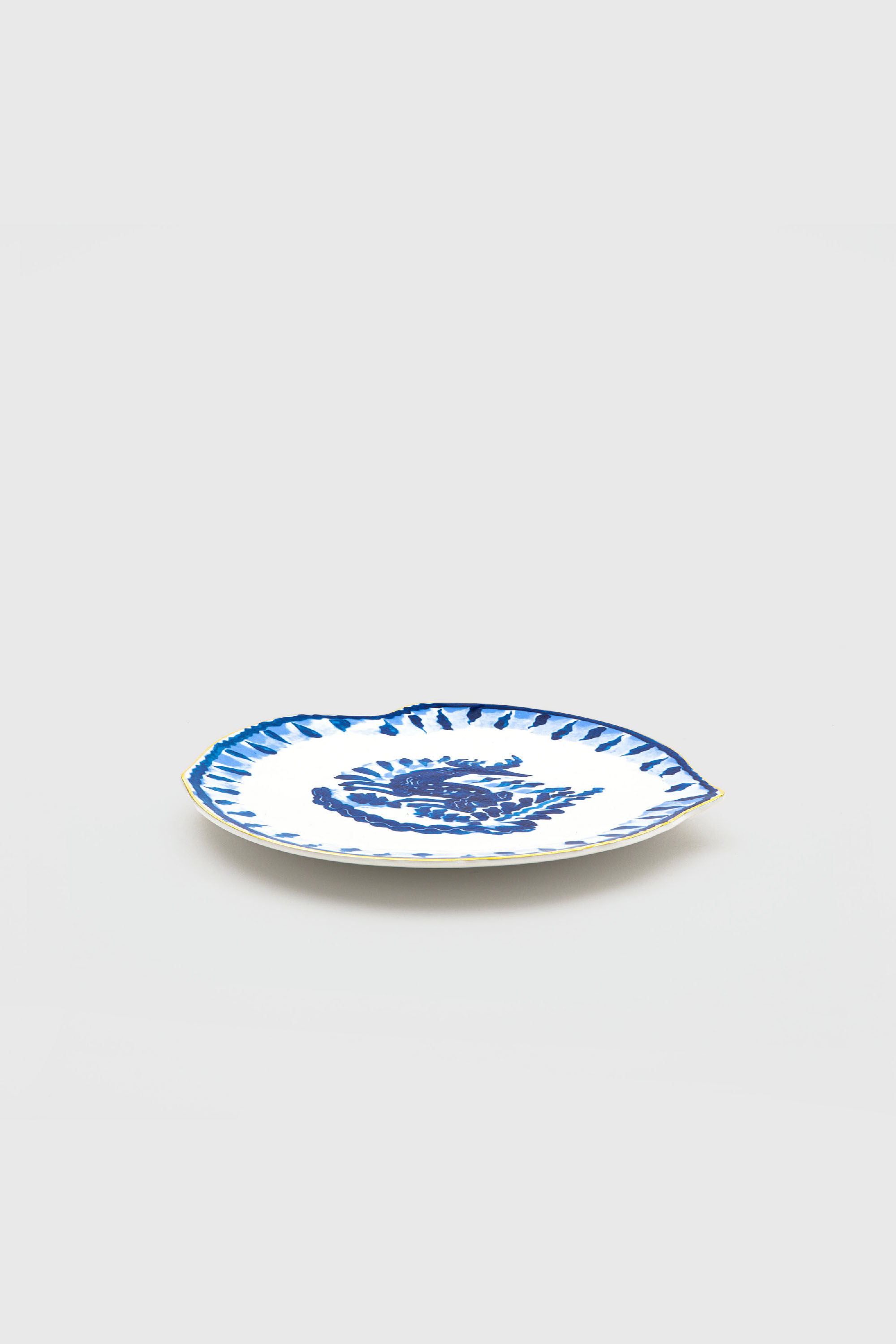 Diesel - 11230 DESSERT PLATE IN PORCELAIN "CLASSI, Piatto da dessert in porcellana Unisex in Multicolor - 3