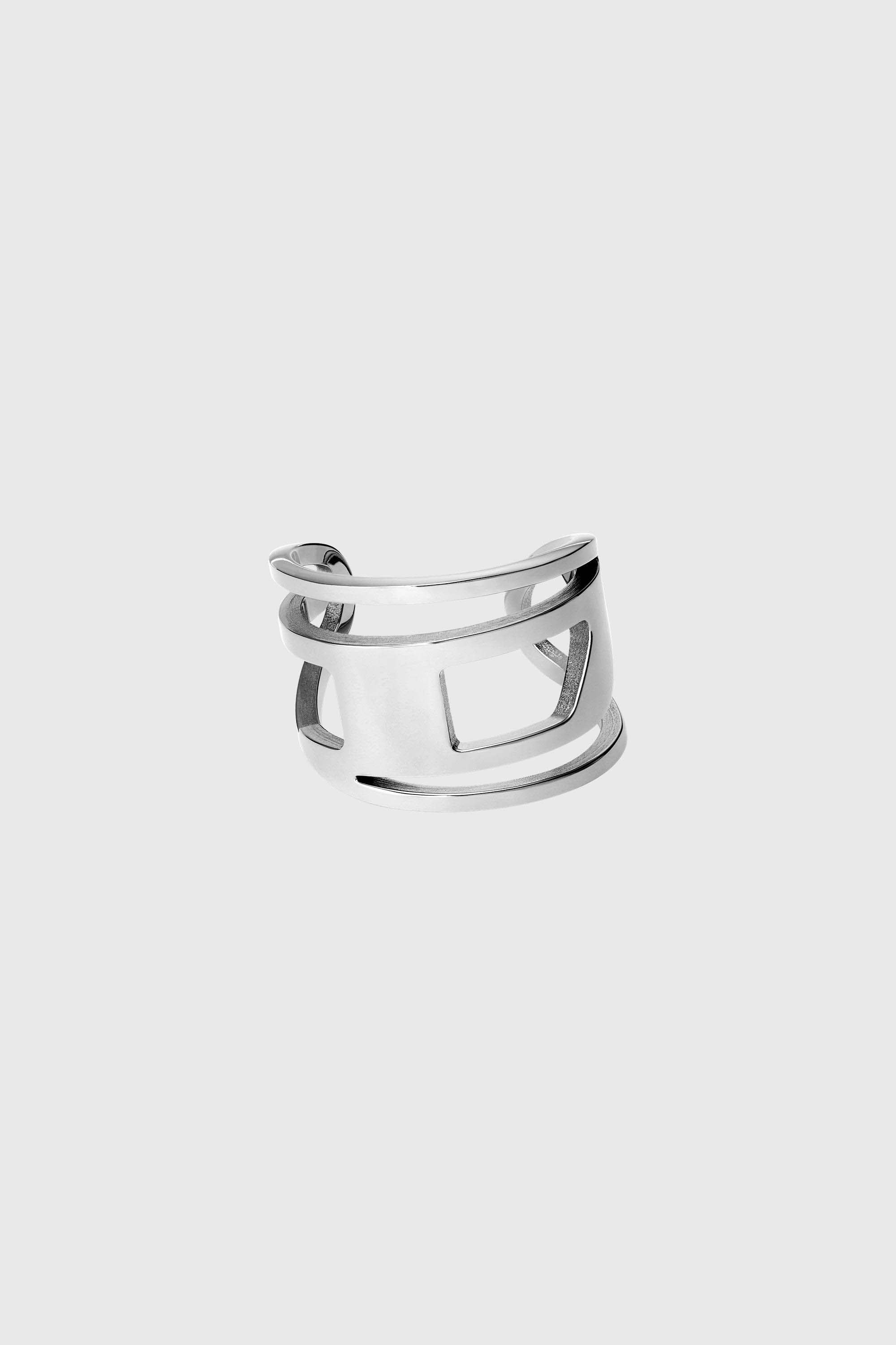 Diesel - DX1548040 JEWEL, Anello in acciaio inossidabile Unisex in Argento - 2