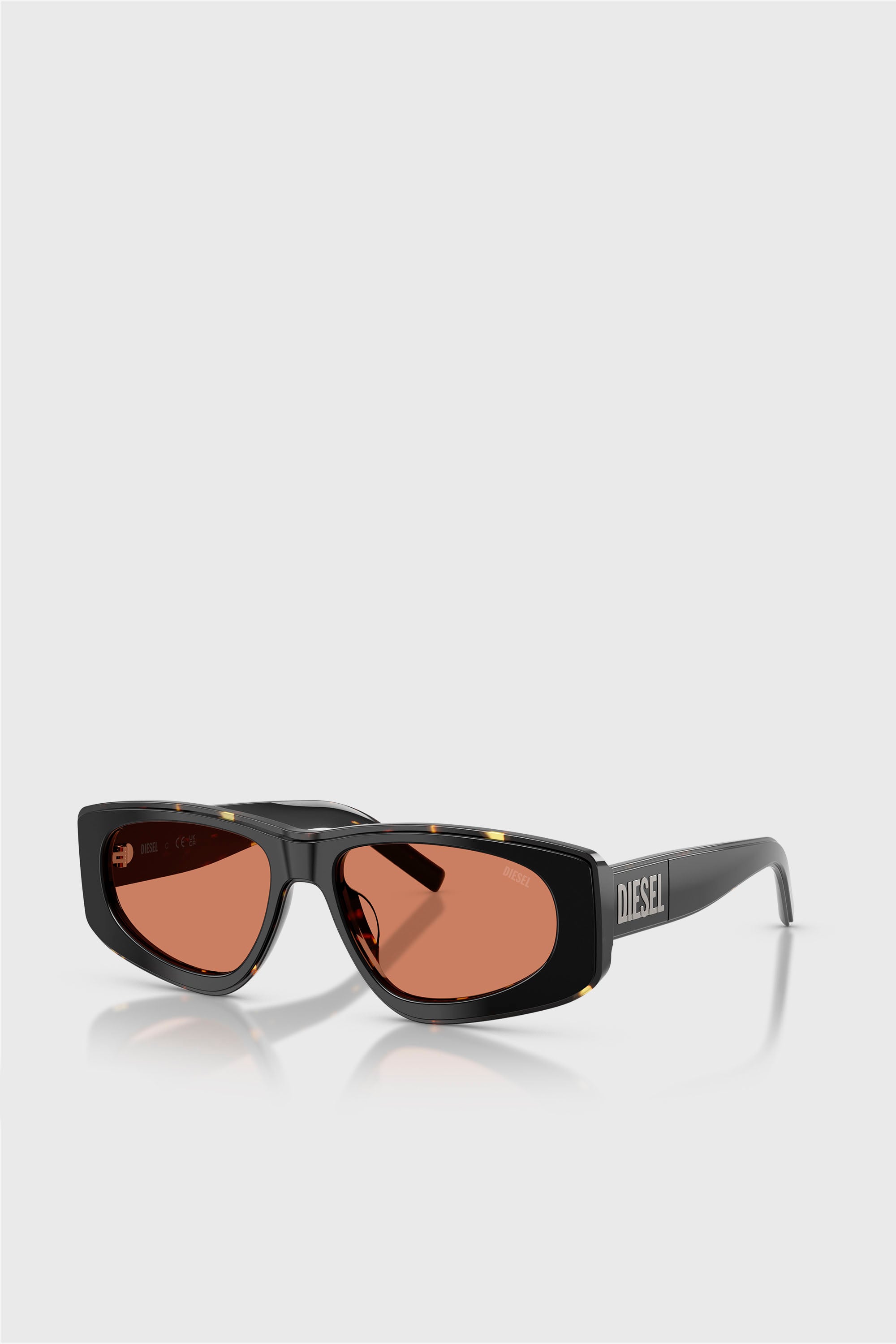 Diesel - 0DL2021U, Occhiali da sole geometrici Unisex in Multicolor - 2