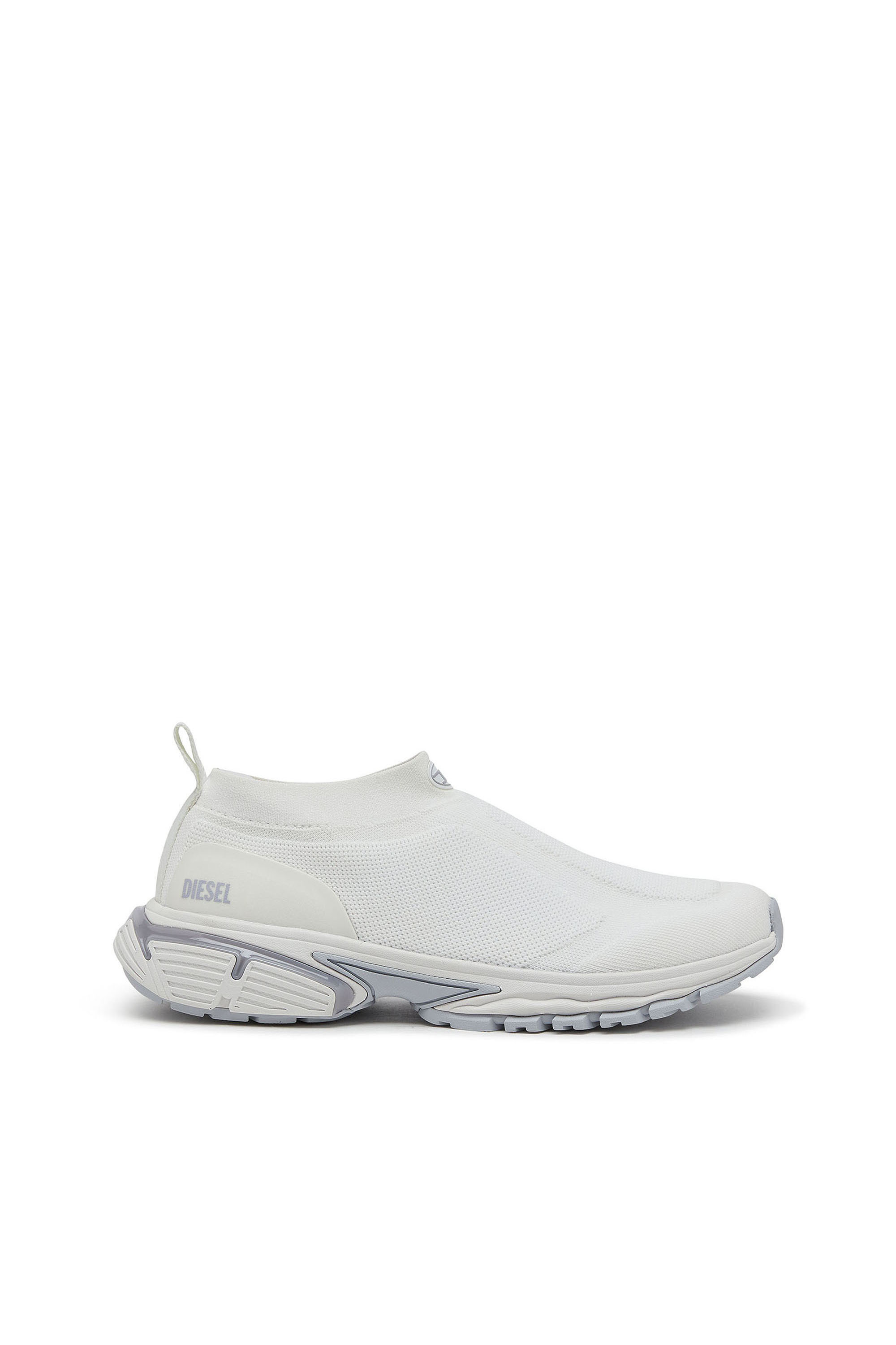 Diesel - S-PRO-V-DENSE-SOCKS, Pro-V-Dense-Sneakers a calzino in maglia slip-on Uomo in Bianco - 1