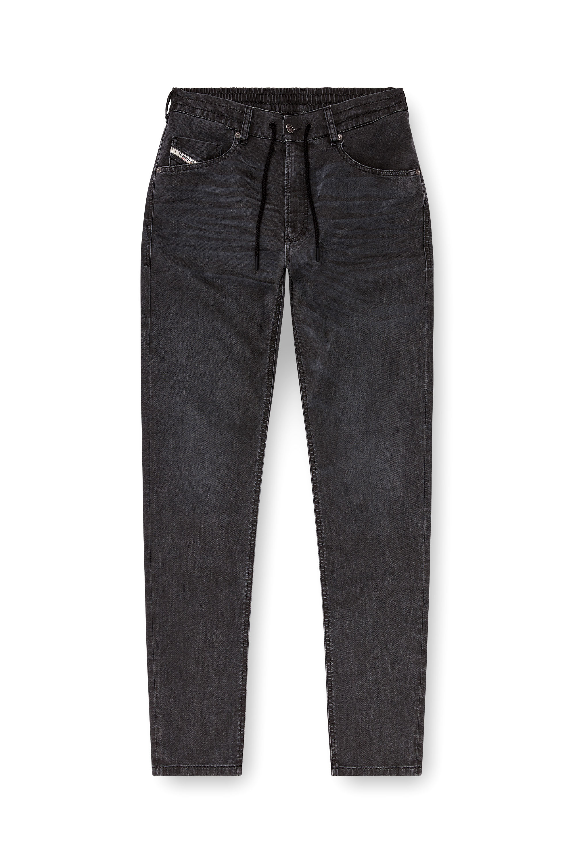 Diesel - Regular 2032 D-Krooley Joggjeans® 09J75 Uomo, Nero - Image 3