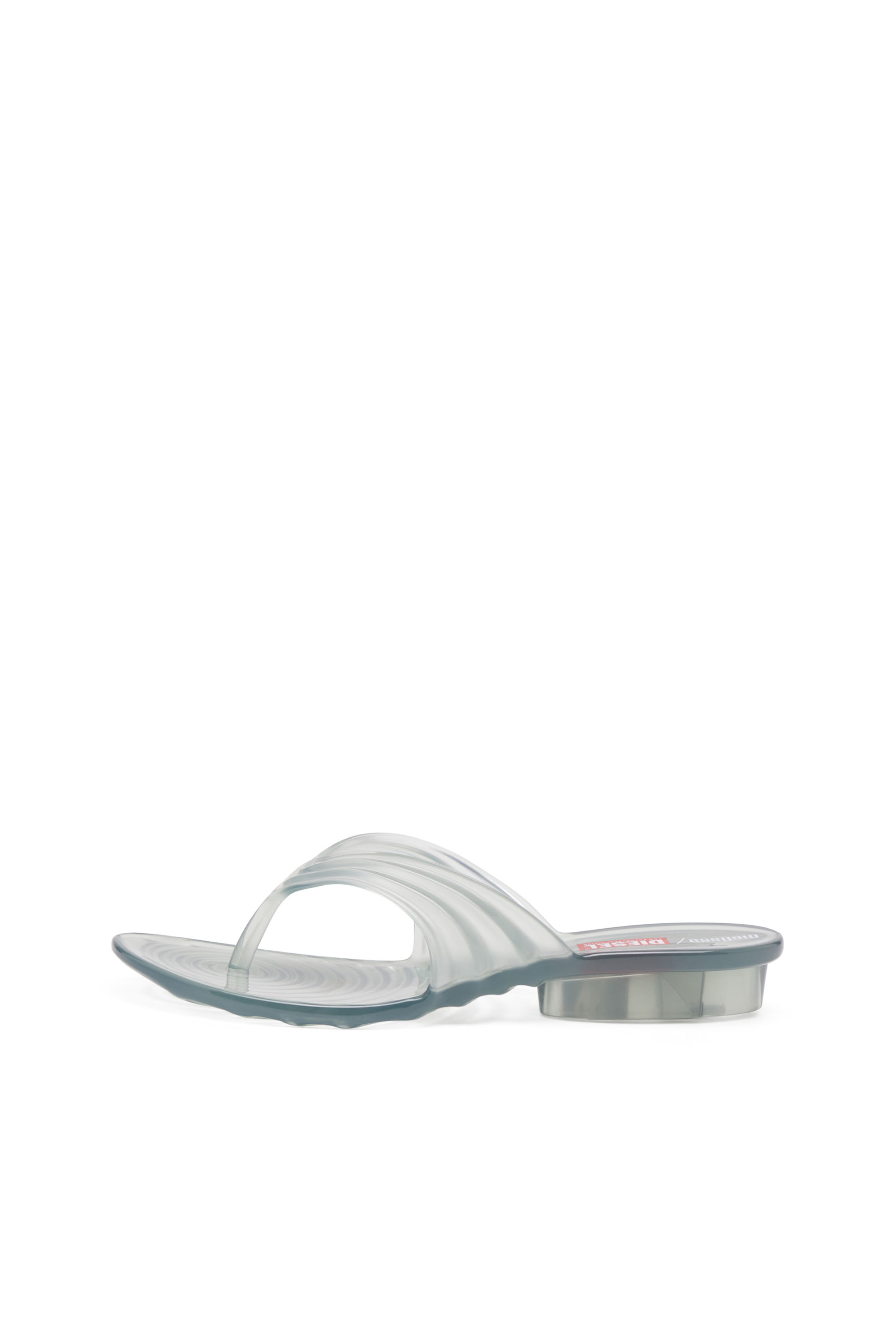 Diesel - MELISSA QUANTUM THONG, Infradito in Melflex® Donna in Grigio - 8