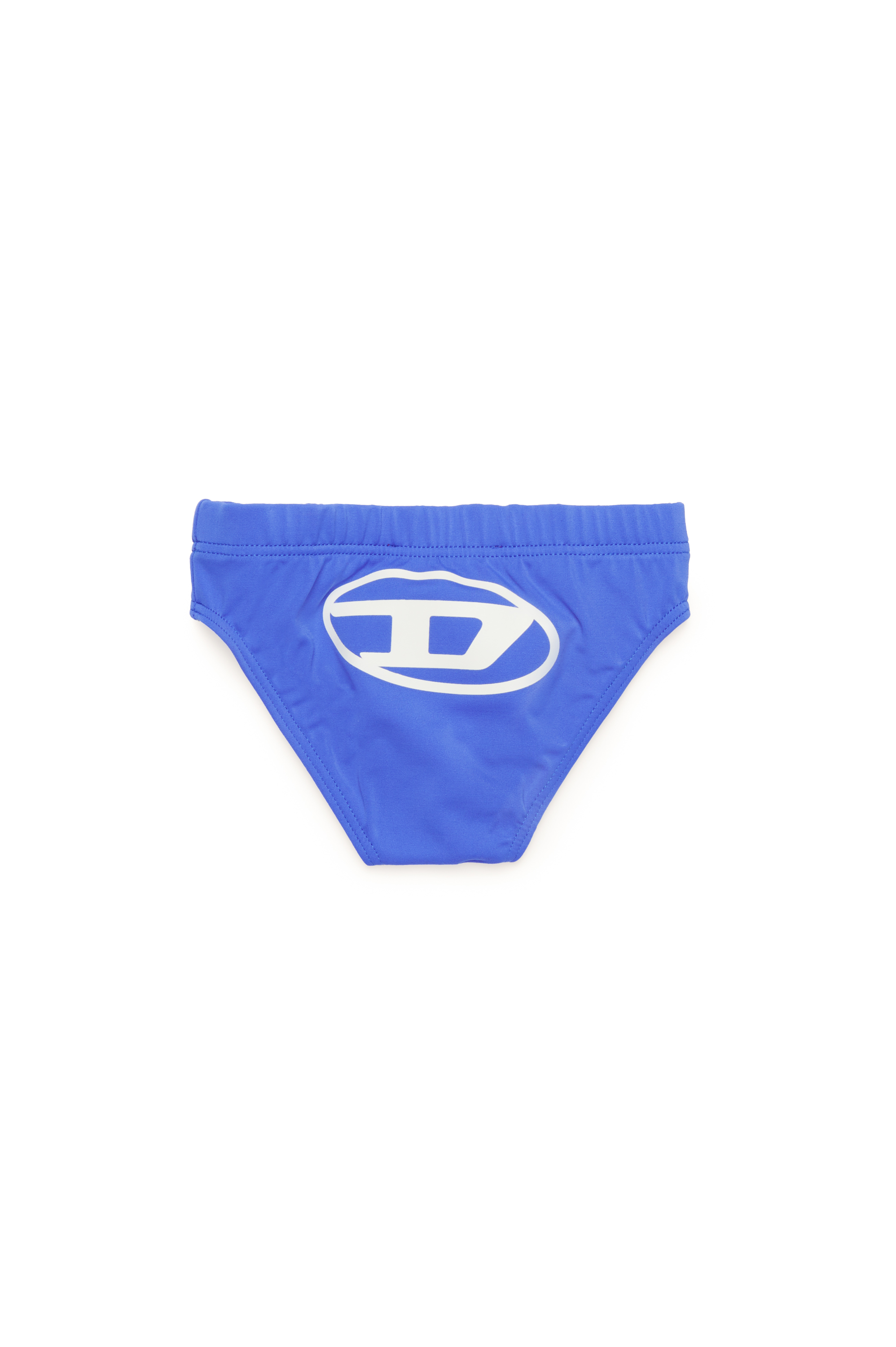 Diesel - MELLIB, Slip da bagno con stampa Oval D Uomo in Blu - 2