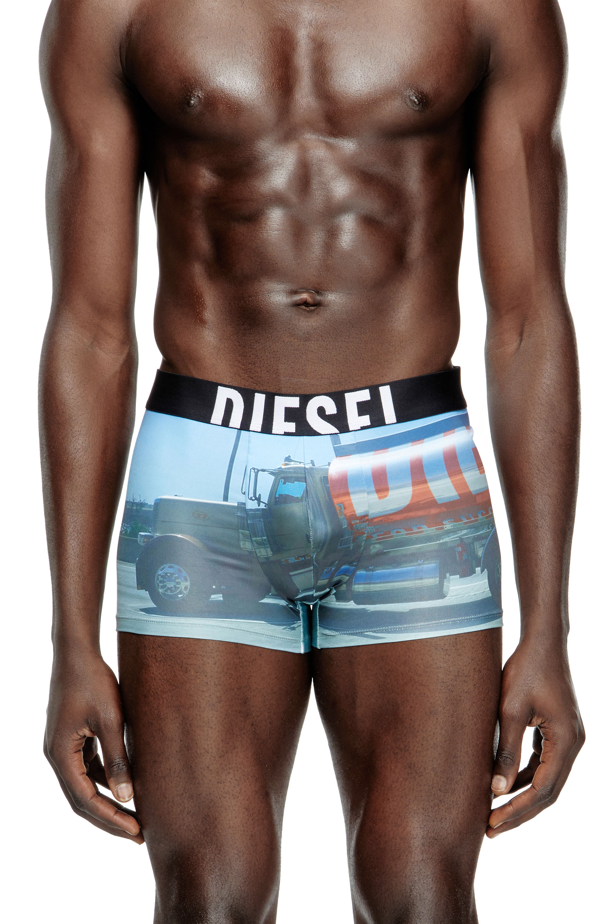 Diesel - DAMIEN-D-POP-40, Boxer con stampa Pop Uomo in Blu - 3