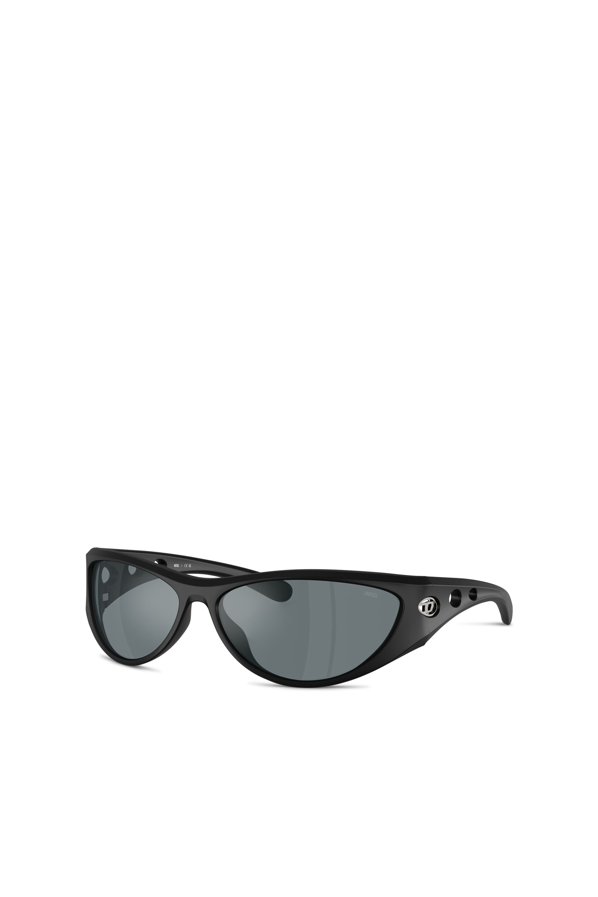 Diesel - 0DL3004U, Occhiali da sole cat-eye Unisex in Nero - 4