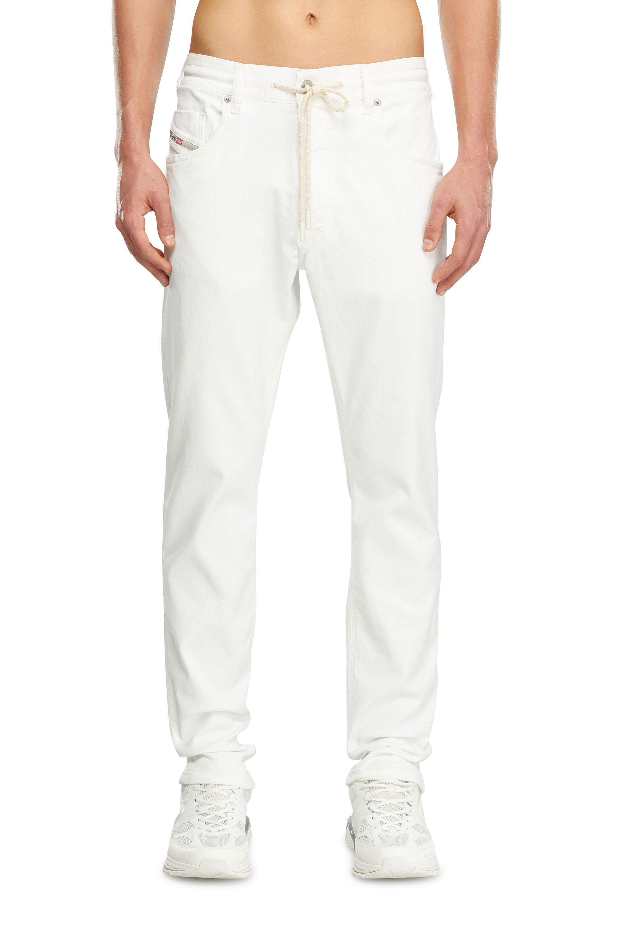 Regular 2032 D-Krooley Joggjeans® 068HX, Bianco Diesel - Regular 2032 D-Krooley Joggjeans® 068HX Uomo, Bianco - Image 3