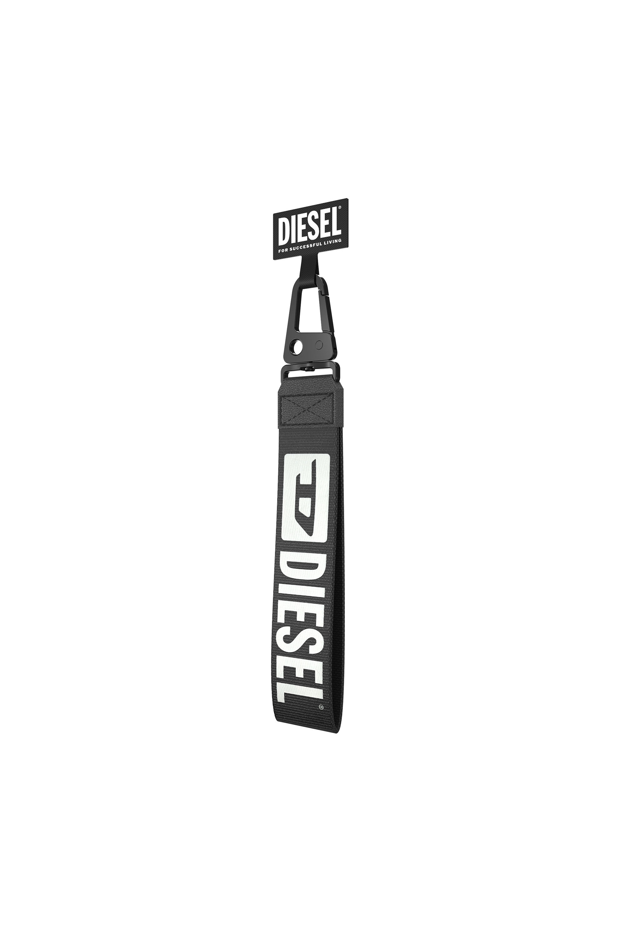 Diesel - 60191 WRIST STRAP, Cinturino universale porta smartphone Unisex in Nero - 2