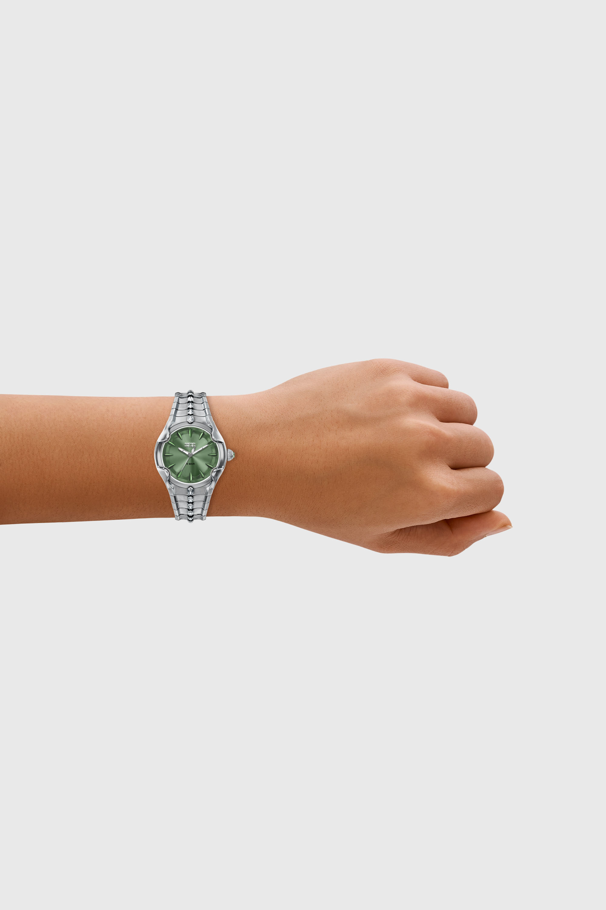 Diesel - DZ5632 WATCH, Orologio Vert in acciaio inox Uomo in Argento - 5