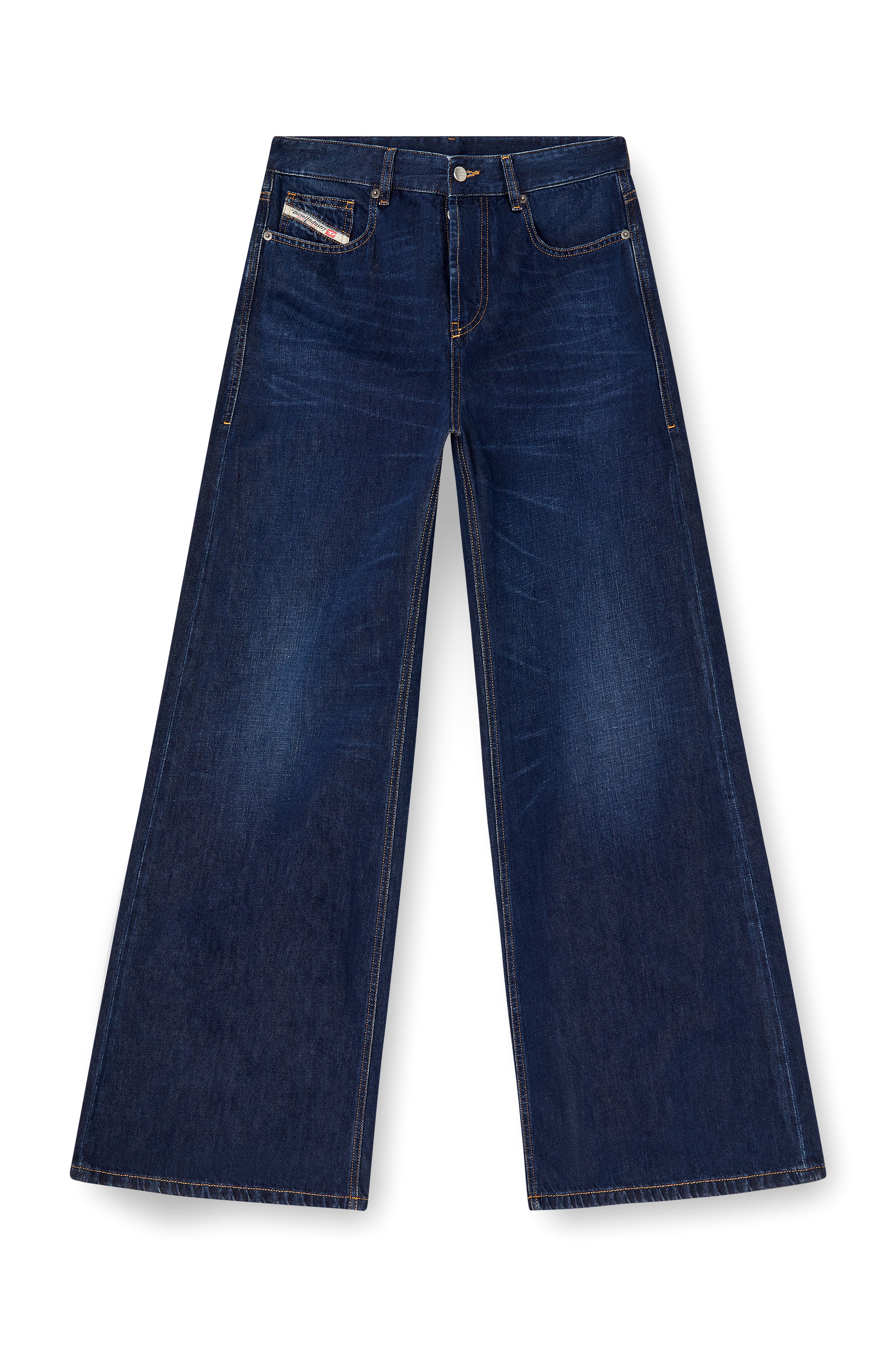 Diesel - Relaxed Jeans 1996 D-Sire 068RA Donna, Blu Scuro - Image 3