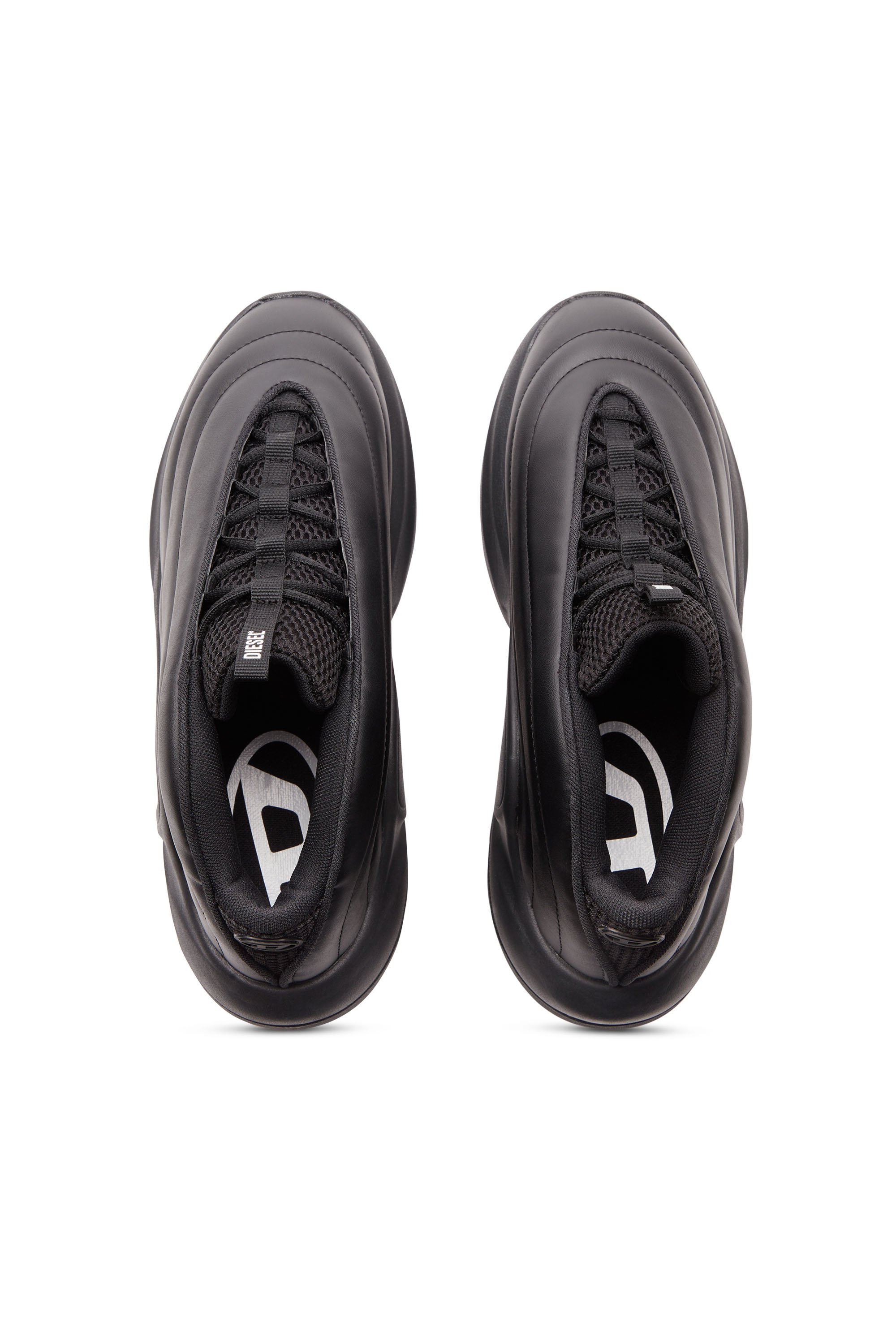 S-D-RUNNER X, Nero Diesel - S-D-RUNNER X, S-D-Runner X-Sneaker slip-on con fondo Oval D opaco Unisex in Nero - 4