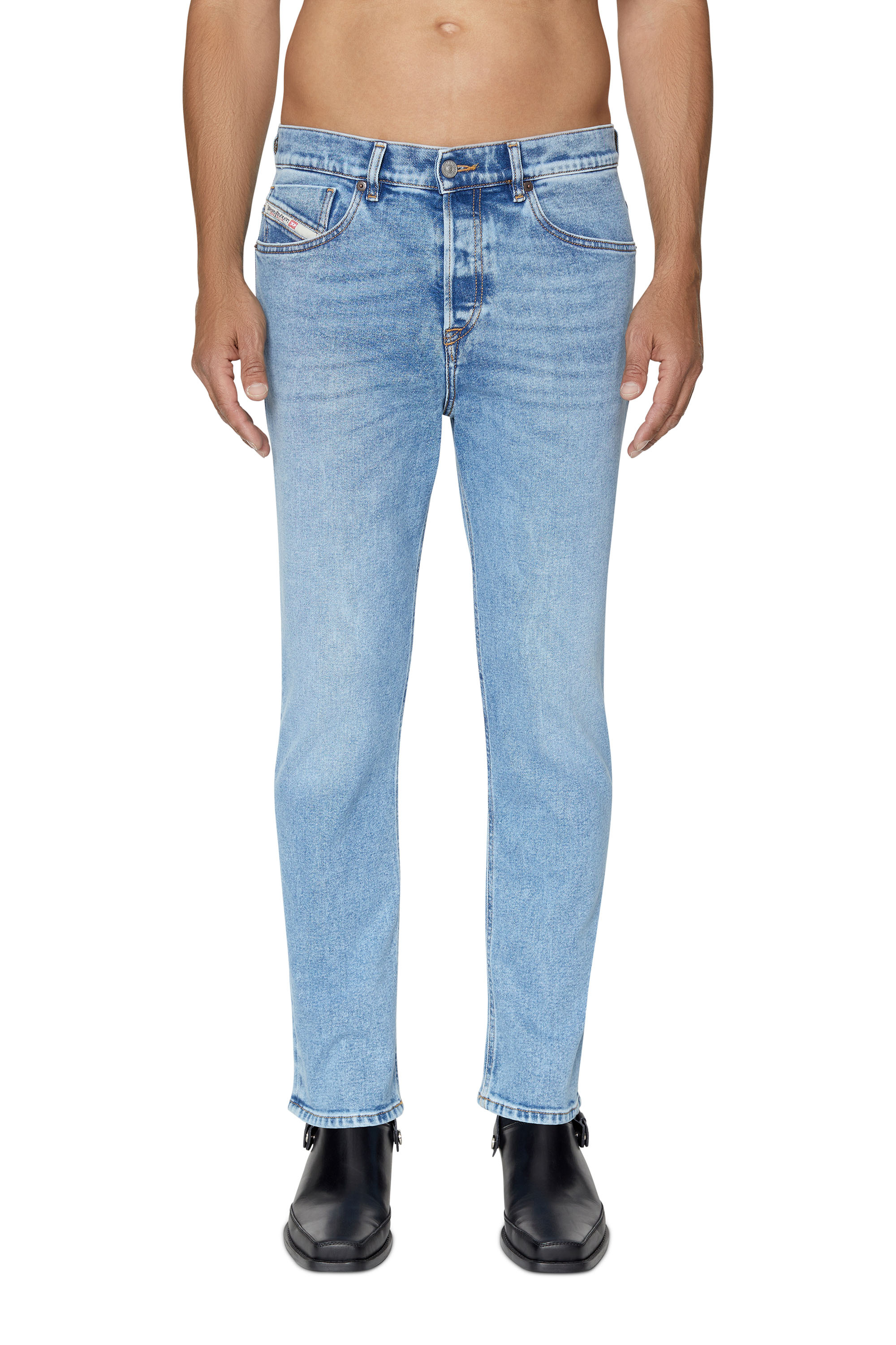 Uomo Abbigliamento da Jeans da Jeans attillati Tapered JeansDIESEL in Denim da Uomo colore Blu 