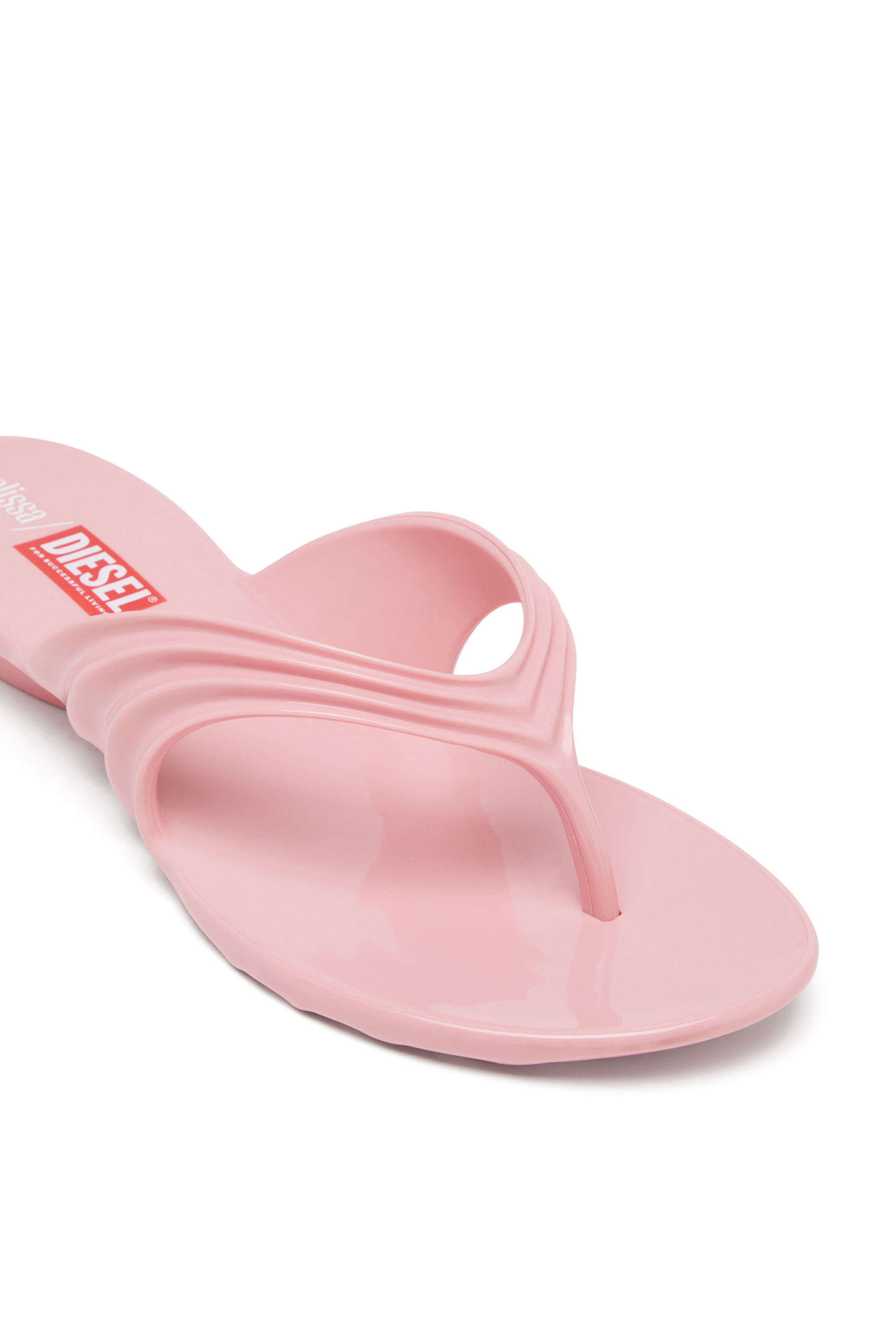 Diesel - MELISSA QUANTUM THONG, Infradito in Melflex&reg; Donna in Rosa - 6