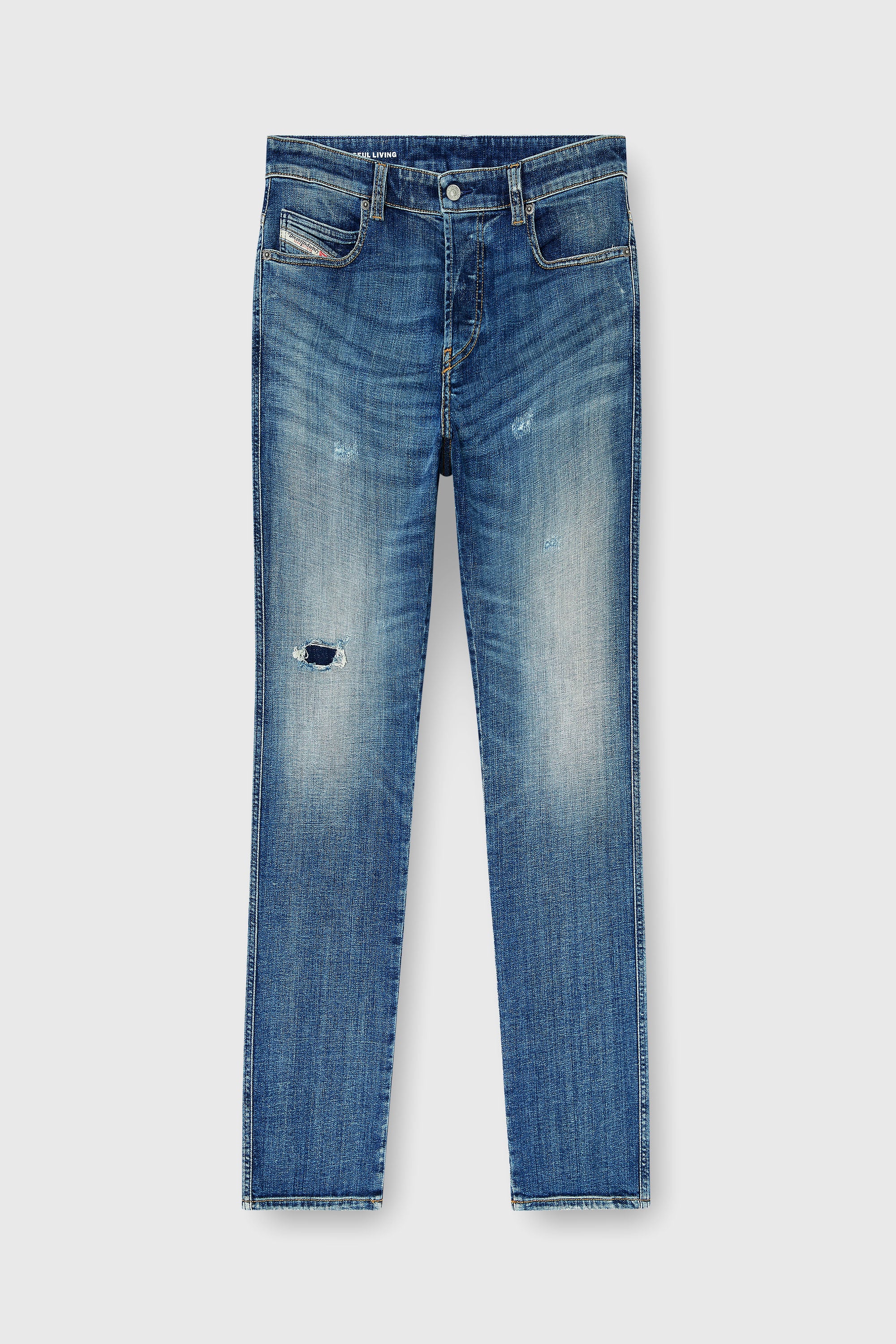 Diesel - Slim Jeans 1993 D-Vyl 09P44 Uomo, Blu medio - Image 2