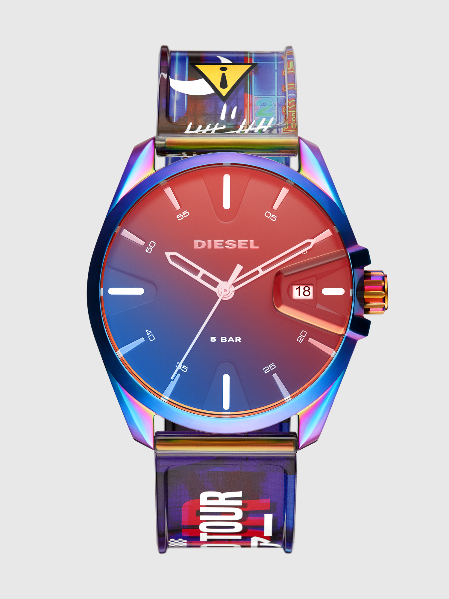 Diesel - DZ1942, Orologio MS9 con tre lancette Mad Dog Jones Unisex in Multicolor - 1