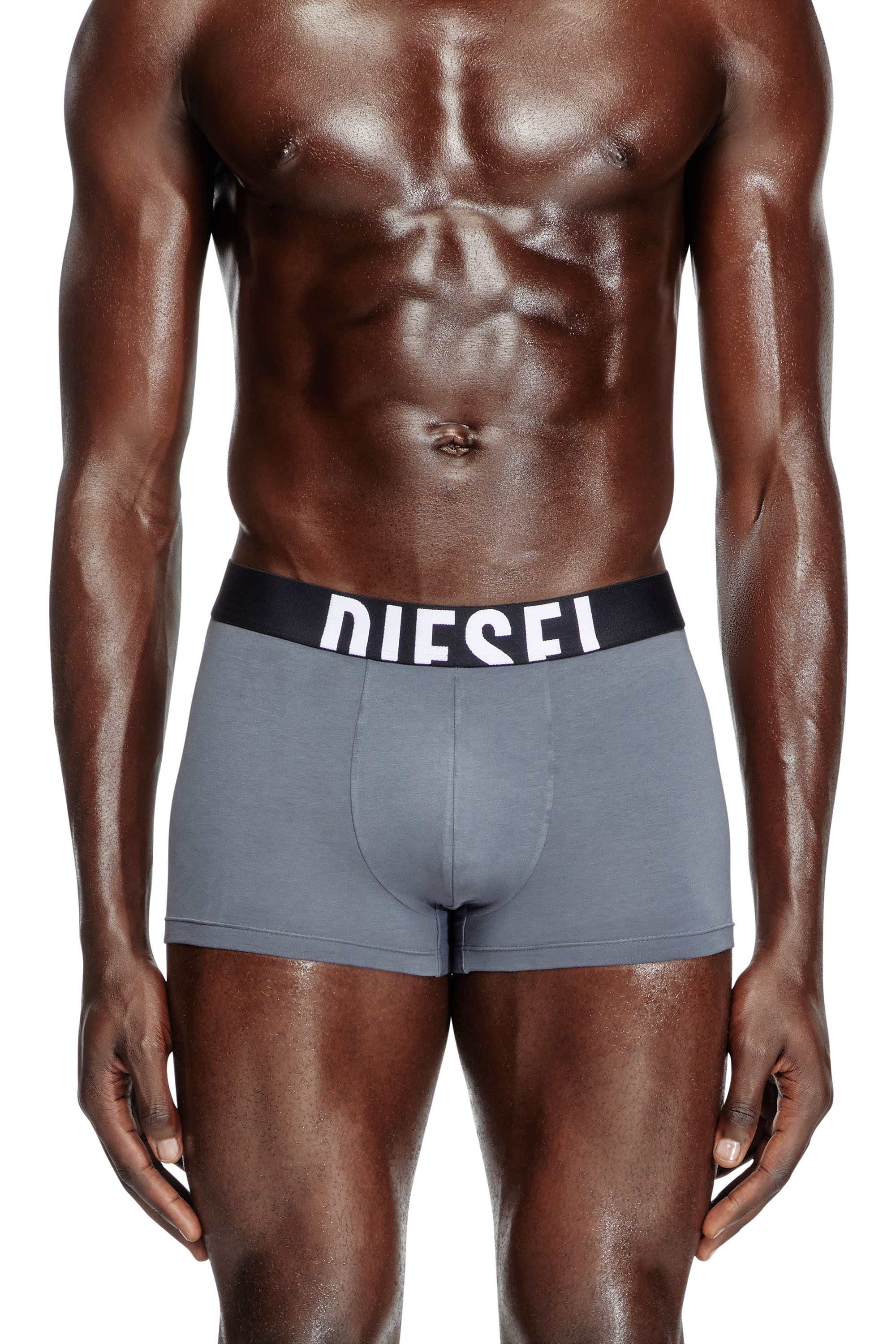 Diesel - DAMIEN-D-POP-3PACK-40, Set di tre boxer in cotone stretch Uomo in Multicolor - 3