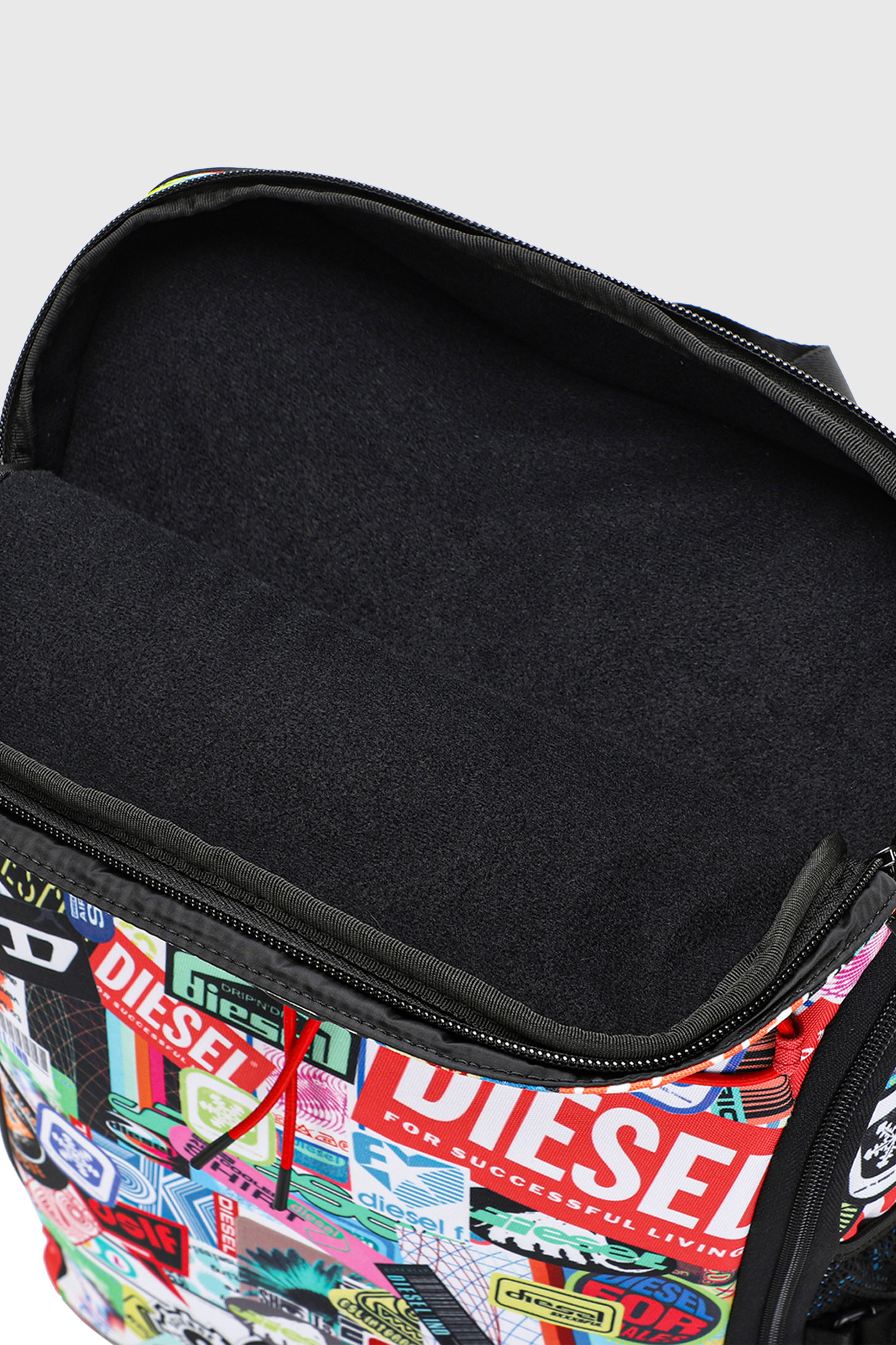 Diesel - DIESEL PC PRINTED BACKPACK-STICKERS- DSB, Zaino multifunzionale con adesivi Unisex in Multicolor - 3