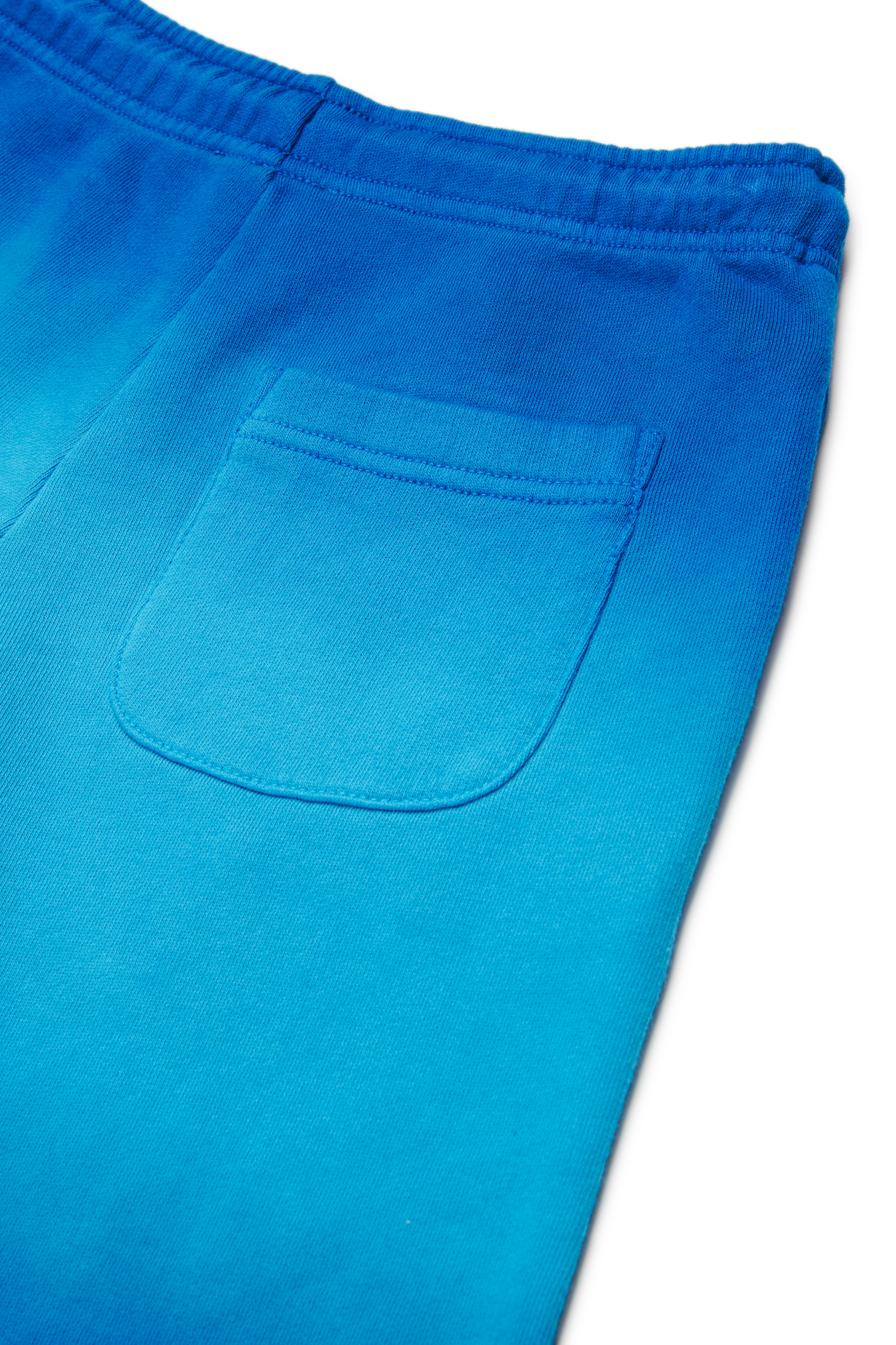 Diesel - PSHADE, Shorts in cotone con lavaggio sfumato Uomo in Blu - 4