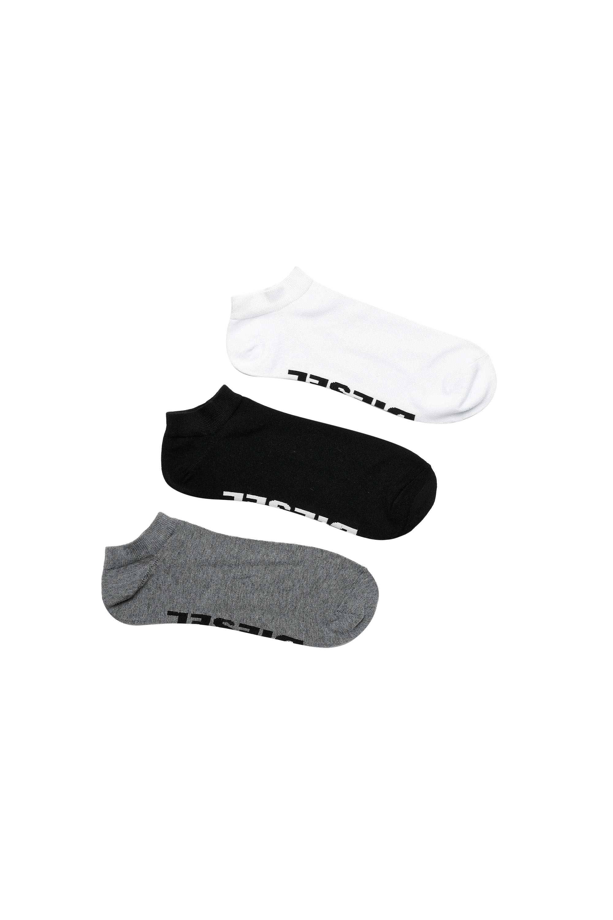 SKM-GOST-THREEPACK, Grigio/Nero - Calzini