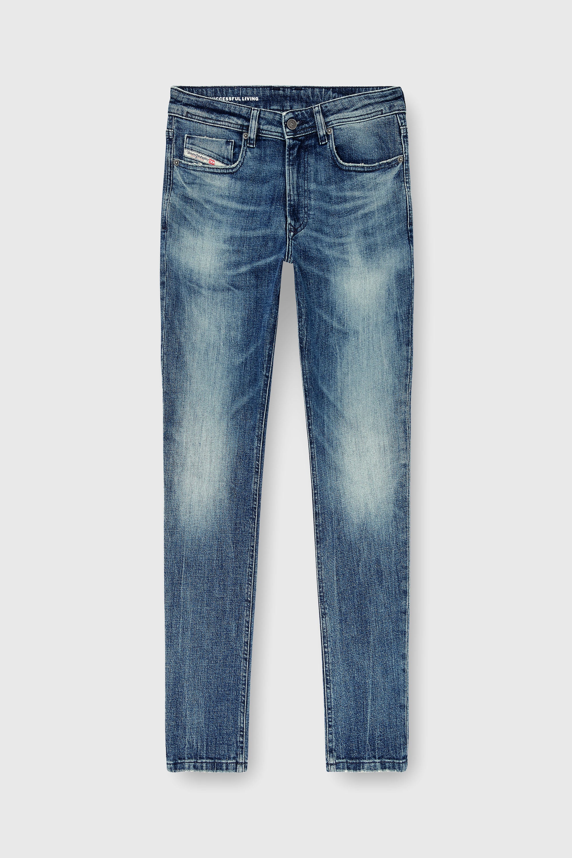 Diesel - Skinny Jeans 1979 Sleenker 0KBBE Uomo, Blu medio - Image 2