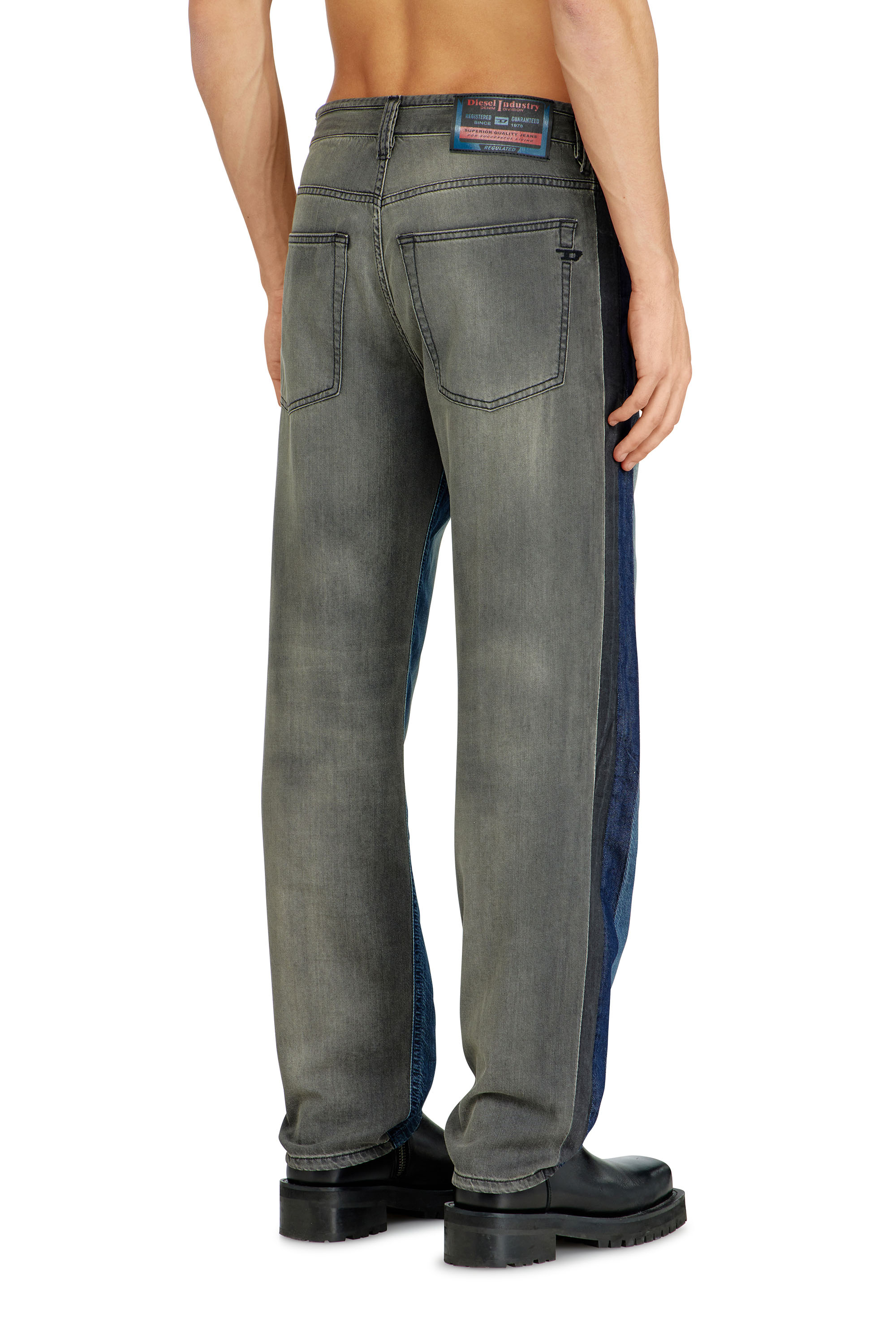 Diesel - Regular Jeans 2024 D-Macs 0CECB Uomo, Blu medio - Image 4