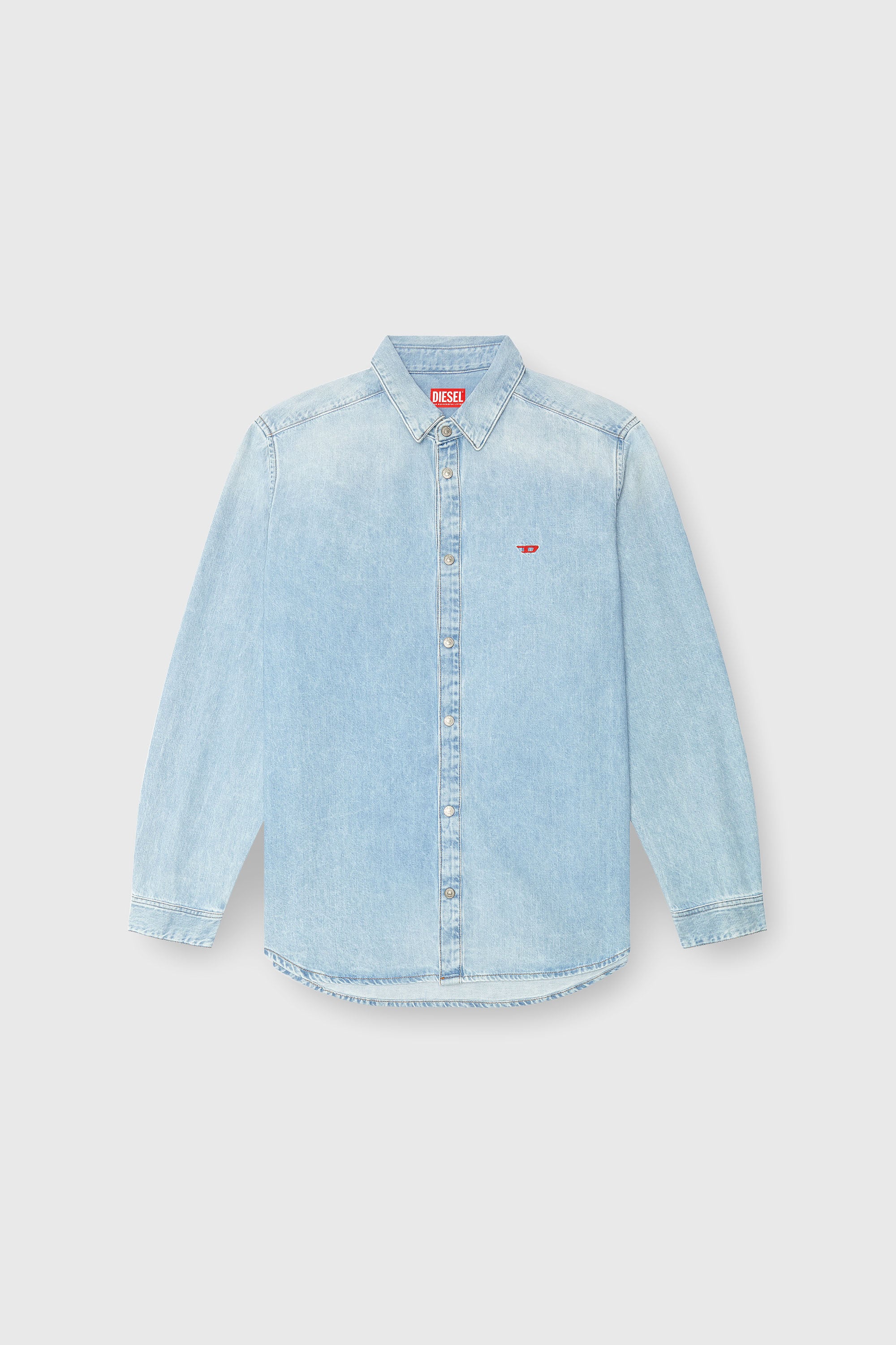 Diesel - D-SIMPLY, Camicia in denim Uomo in Blu - 2