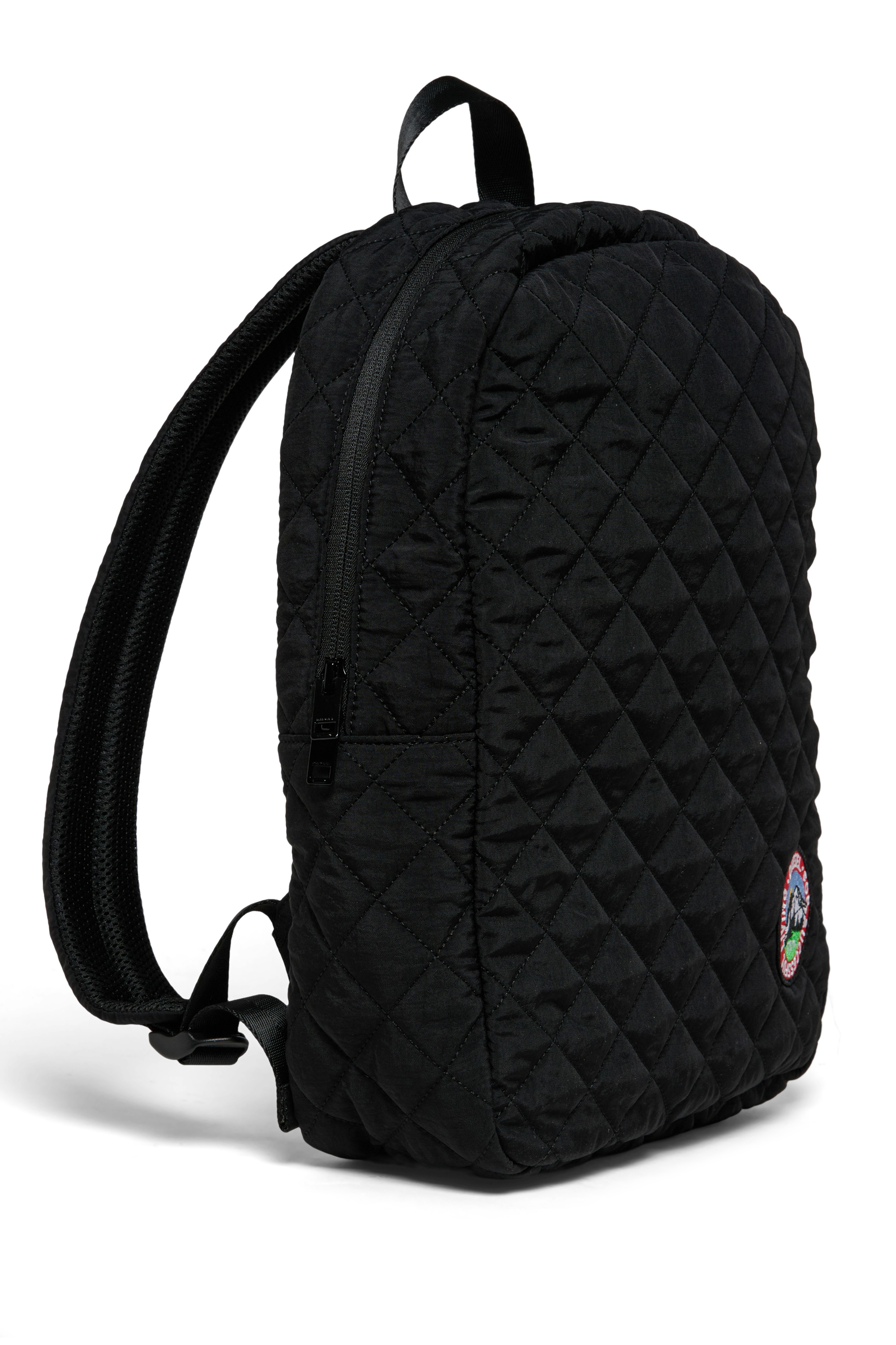 Diesel - WMENT, WMENT - Zaino in nylon trapuntato Unisex in Nero - 3