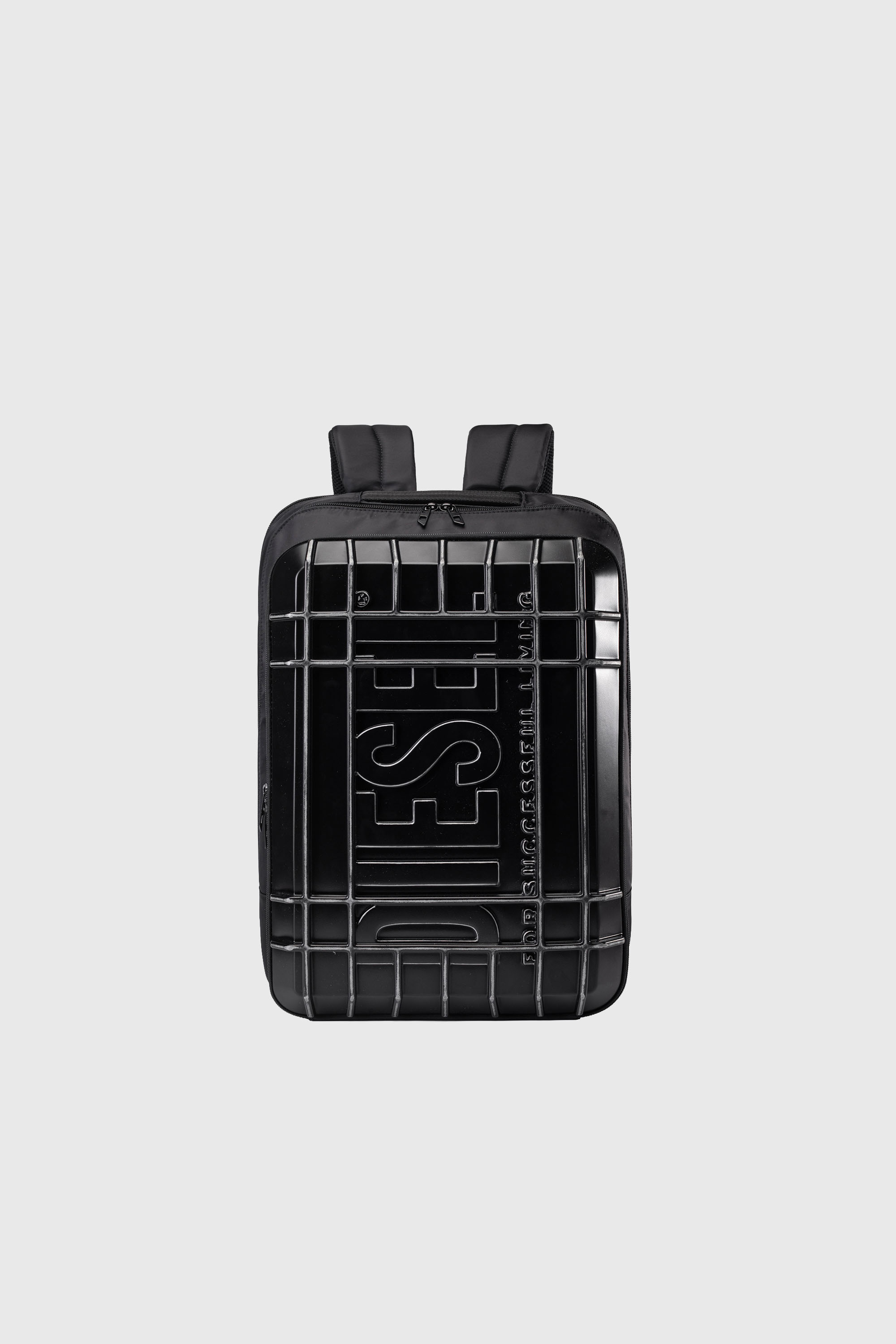 Diesel - DIESEL PC STRONG IMAGE BACKPACK- DSB005, Zaino da viaggio capiente e resistente Unisex in Nero - 2