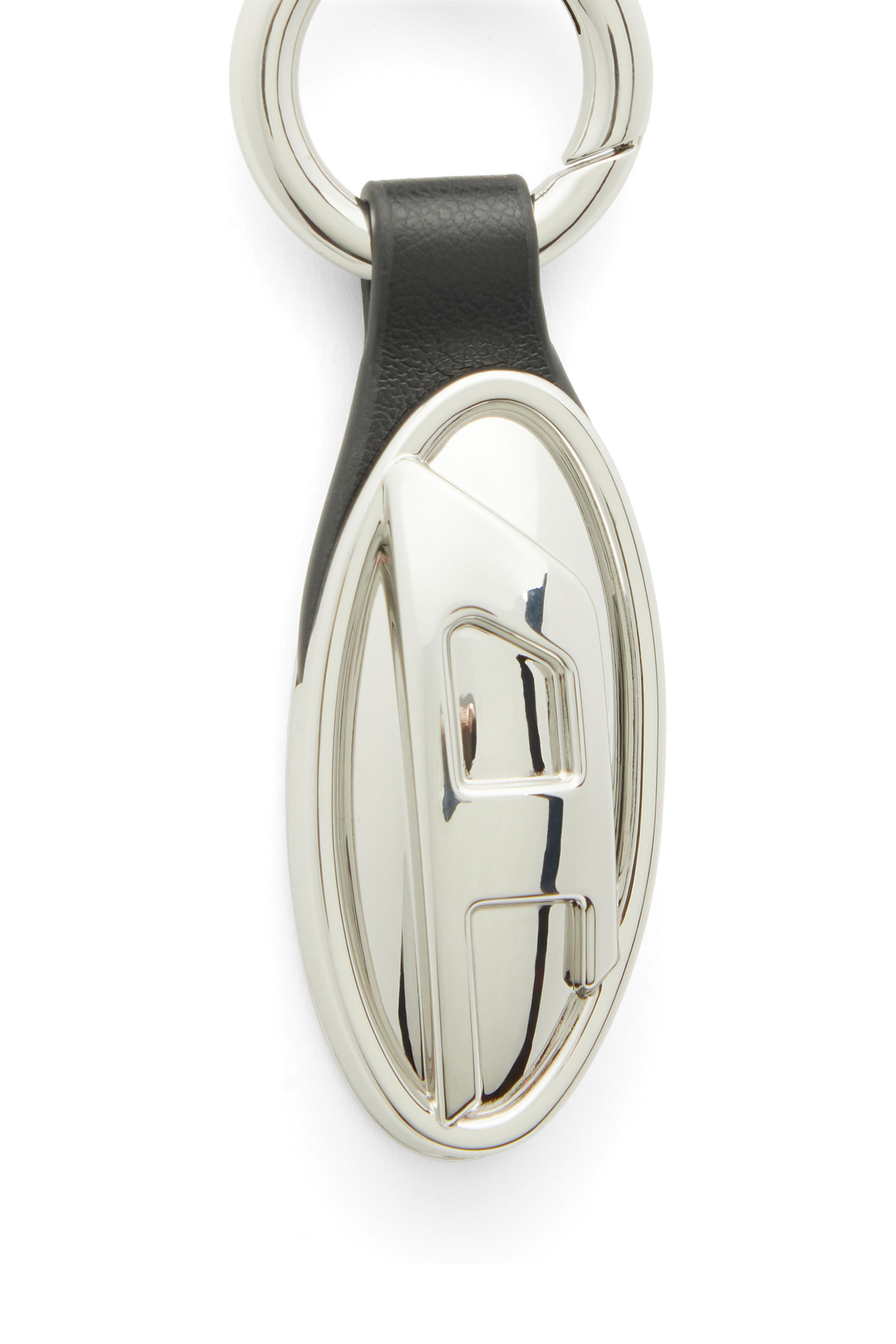 Diesel - GRAB-D 2.0 CHARM, Portachiavi in metallo con targhetta ovale Donna in ToBeDefined - 3