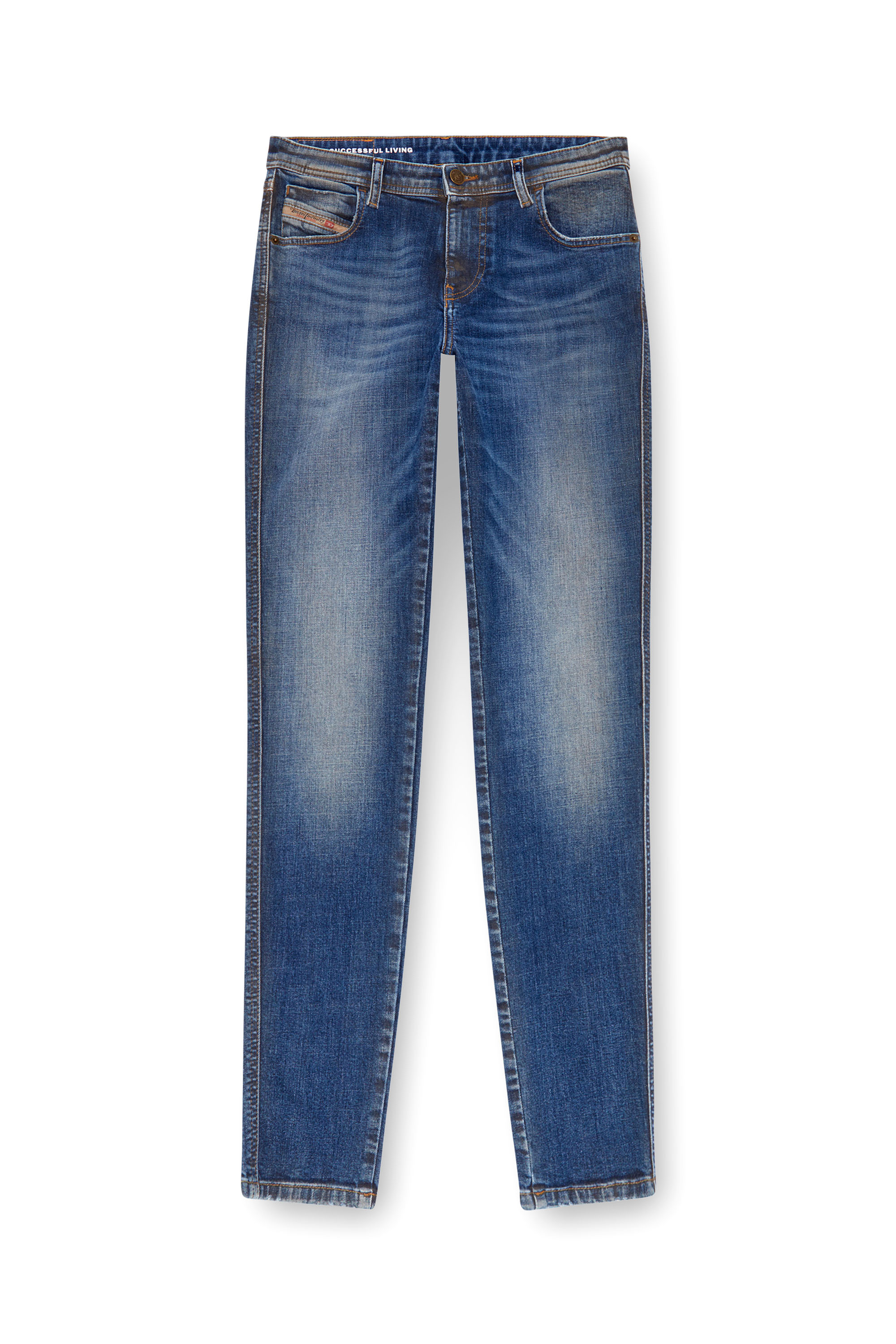 Diesel - Donna Skinny Jeans 2015 Babhila 09J32, Blu Scuro - Image 5