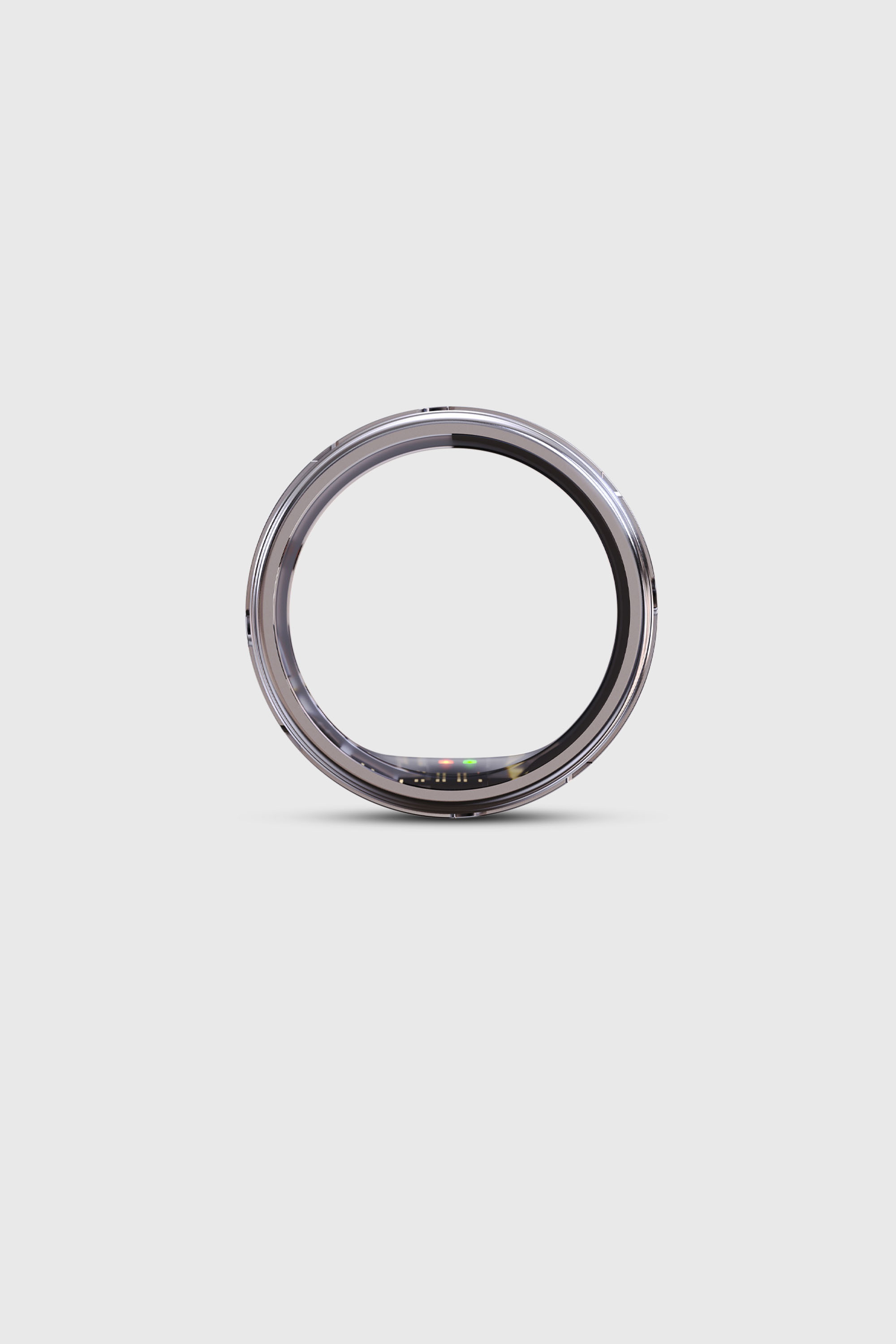 Diesel - SMART RING CRYO SILVER- UHRA-DS SMART RING, Unisex's Smart ring in shiny silver in Silver - 4