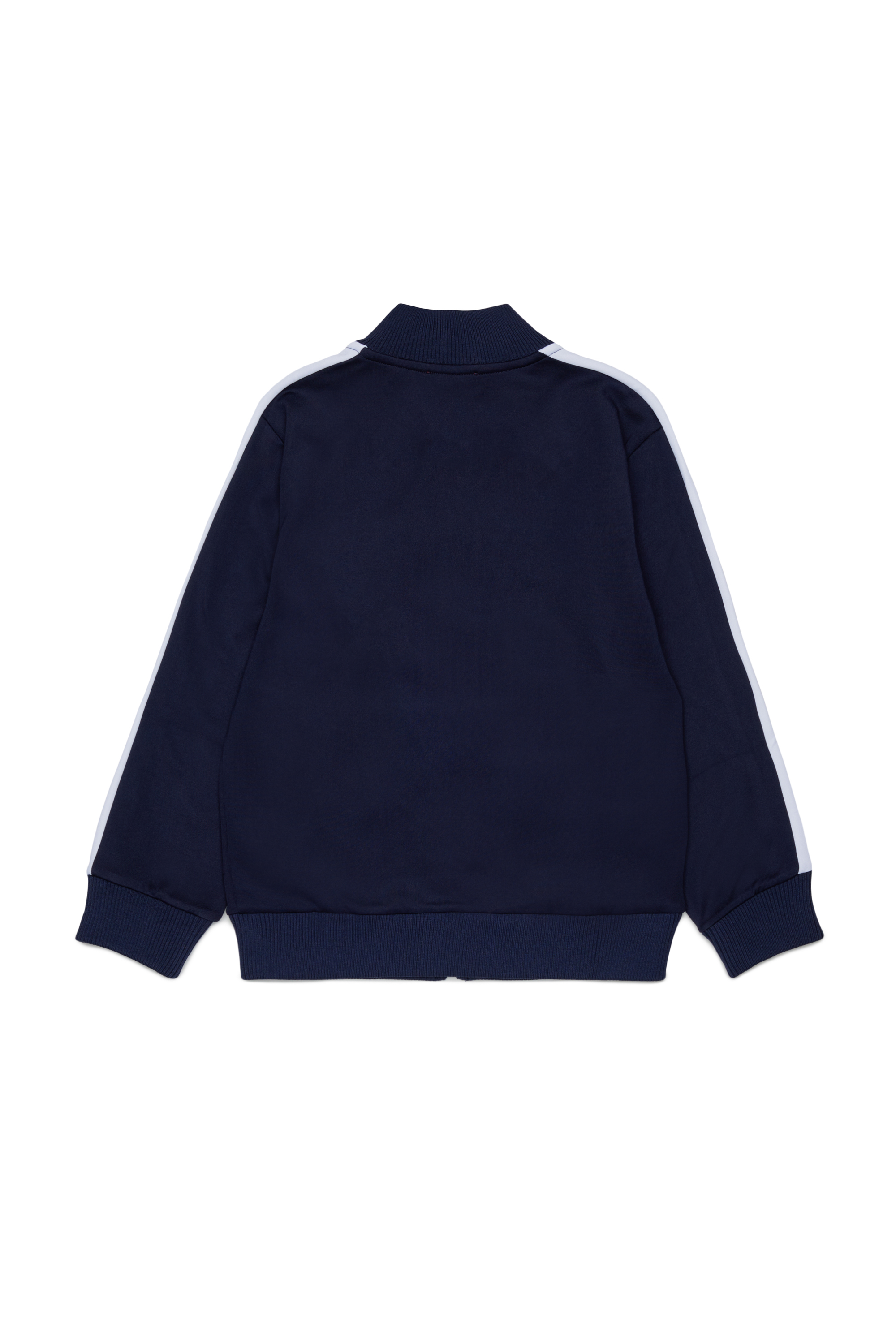 Diesel - SBOS, Track jacket con logo Oval D Uomo in Blu - 2