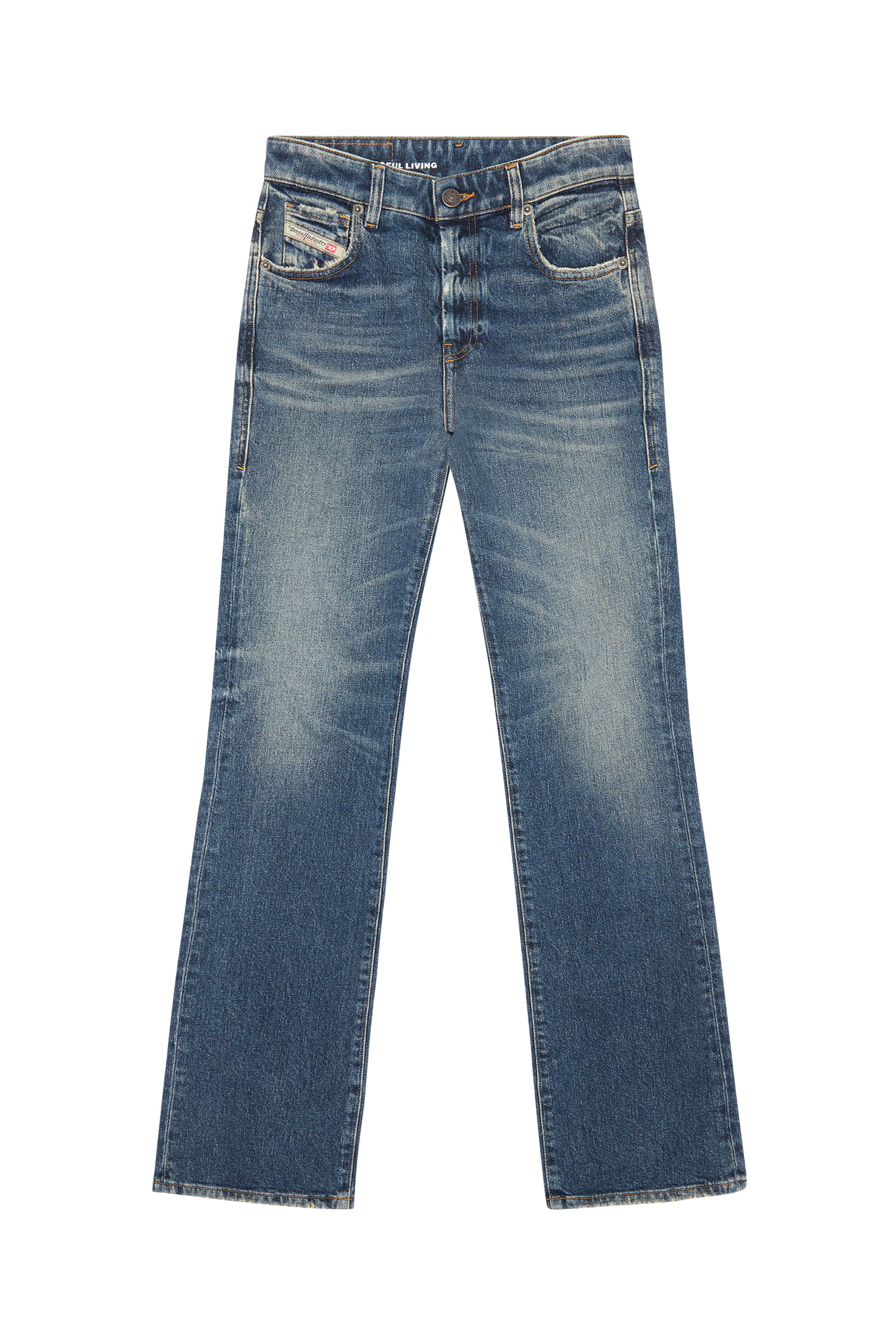 Diesel - 2003 D-Escription 007L1 Bootcut and Flare Jeans, Blu medio - Image 5