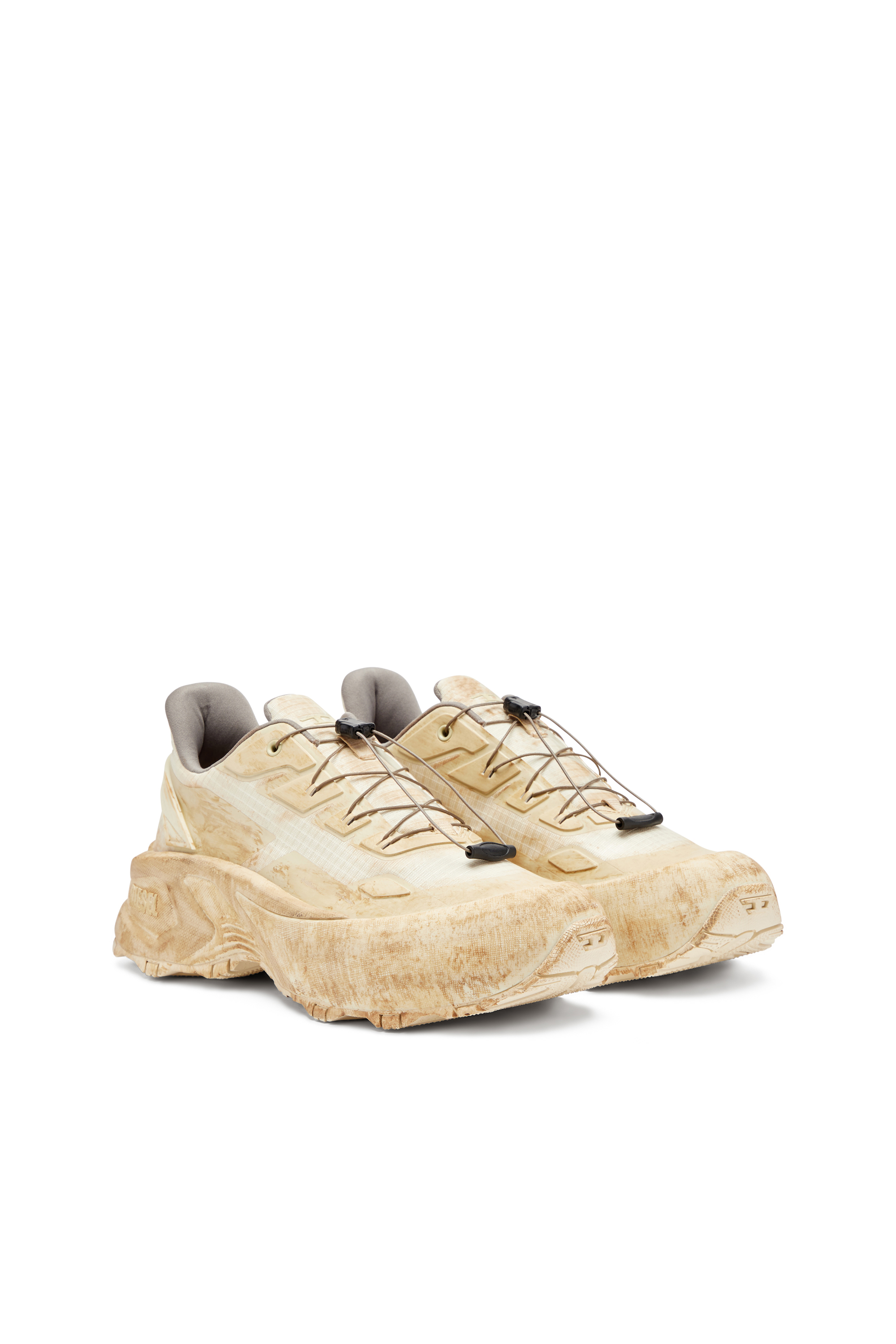 D-CAGE RUNNER, Beige Diesel - D-CAGE RUNNER, D-Cage Runner-Sneaker Uomo in Beige - 2